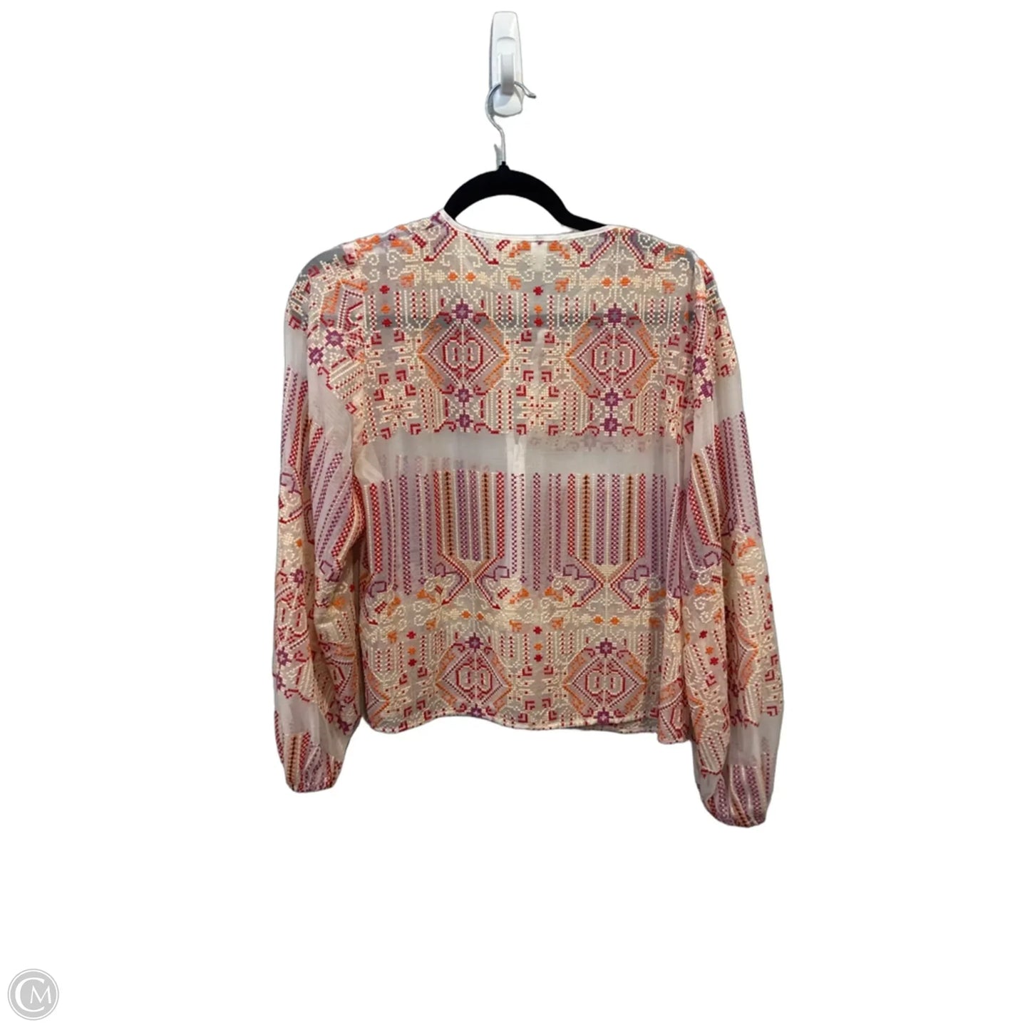 Top Long Sleeve By Chelsea And Violet In Floral Print, Size: S
