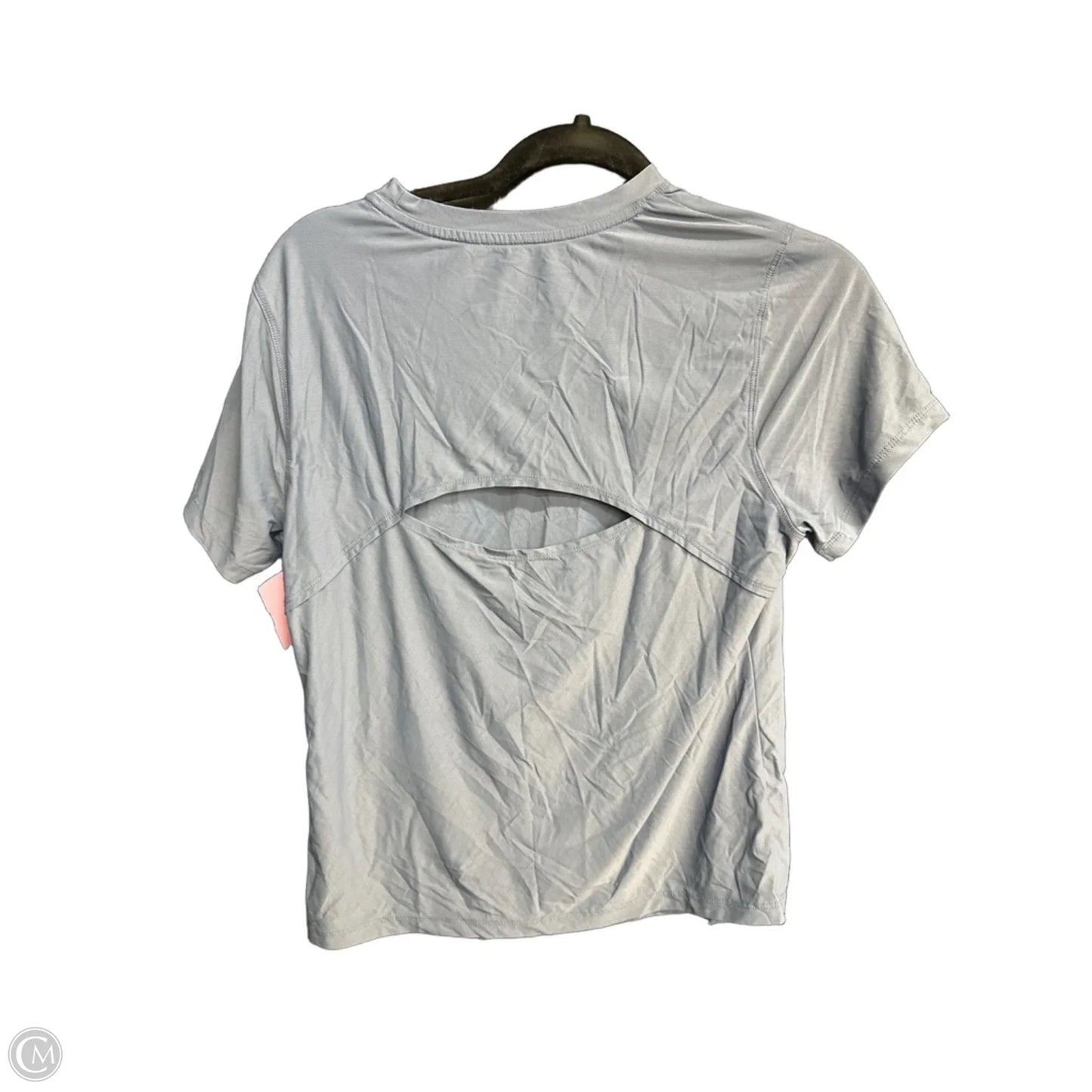 Athletic Top Short Sleeve By Freely In Blue, Size: S