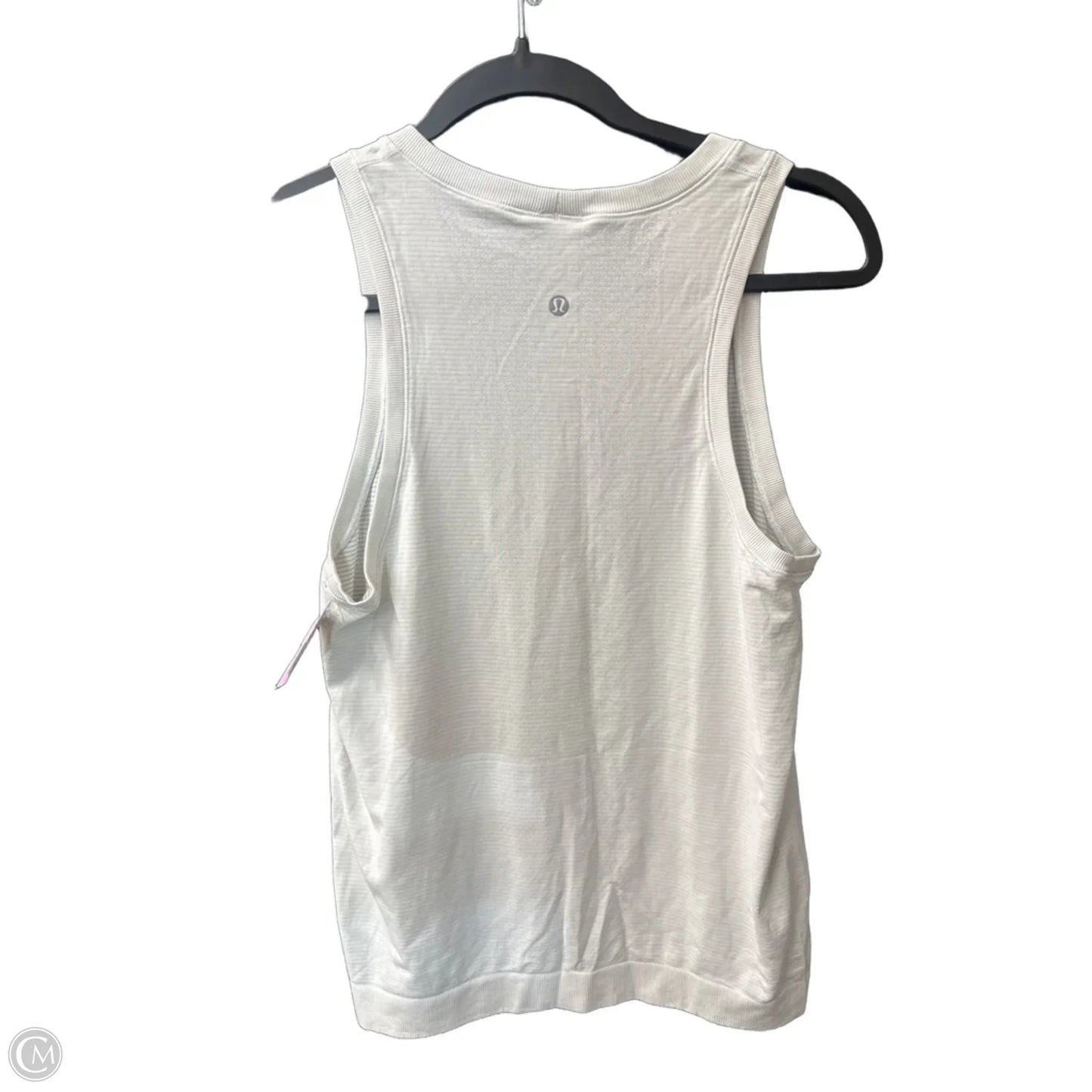 Athletic Tank Top By Lululemon In White, Size: S