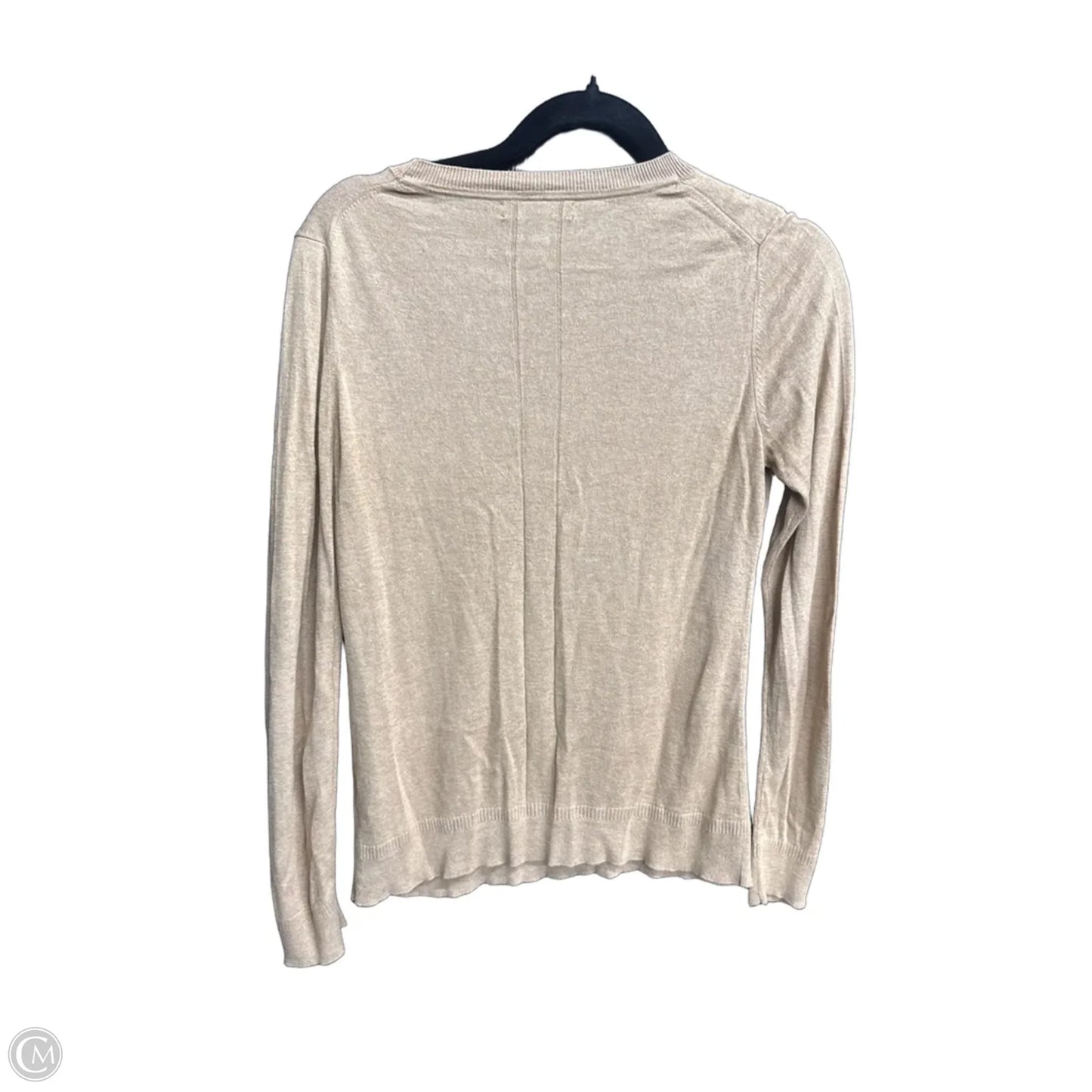 Top Long Sleeve By Banana Republic In Brown, Size: S