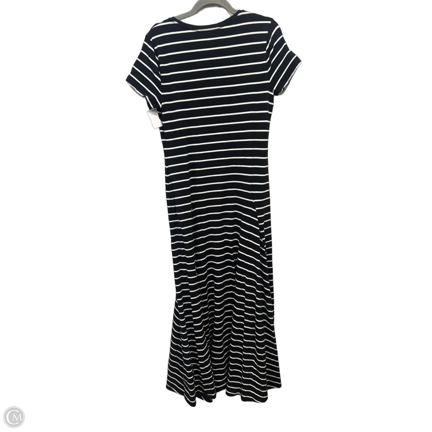 Dress Casual Maxi By Ralph Lauren In Striped Pattern, Size: L