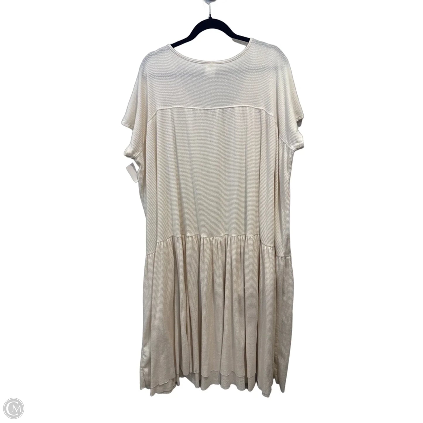 Dress Casual Midi By By Together In Cream, Size: S