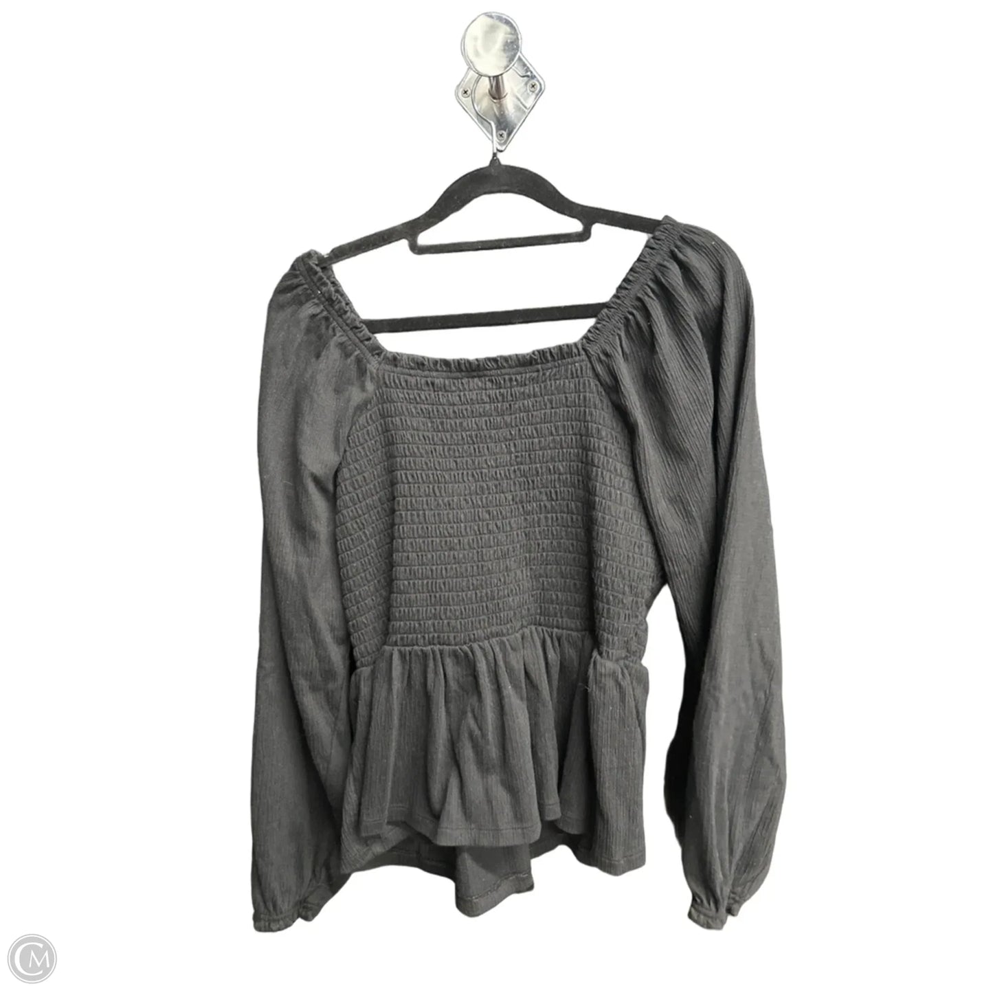 Top Long Sleeve By Old Navy In Black, Size: L