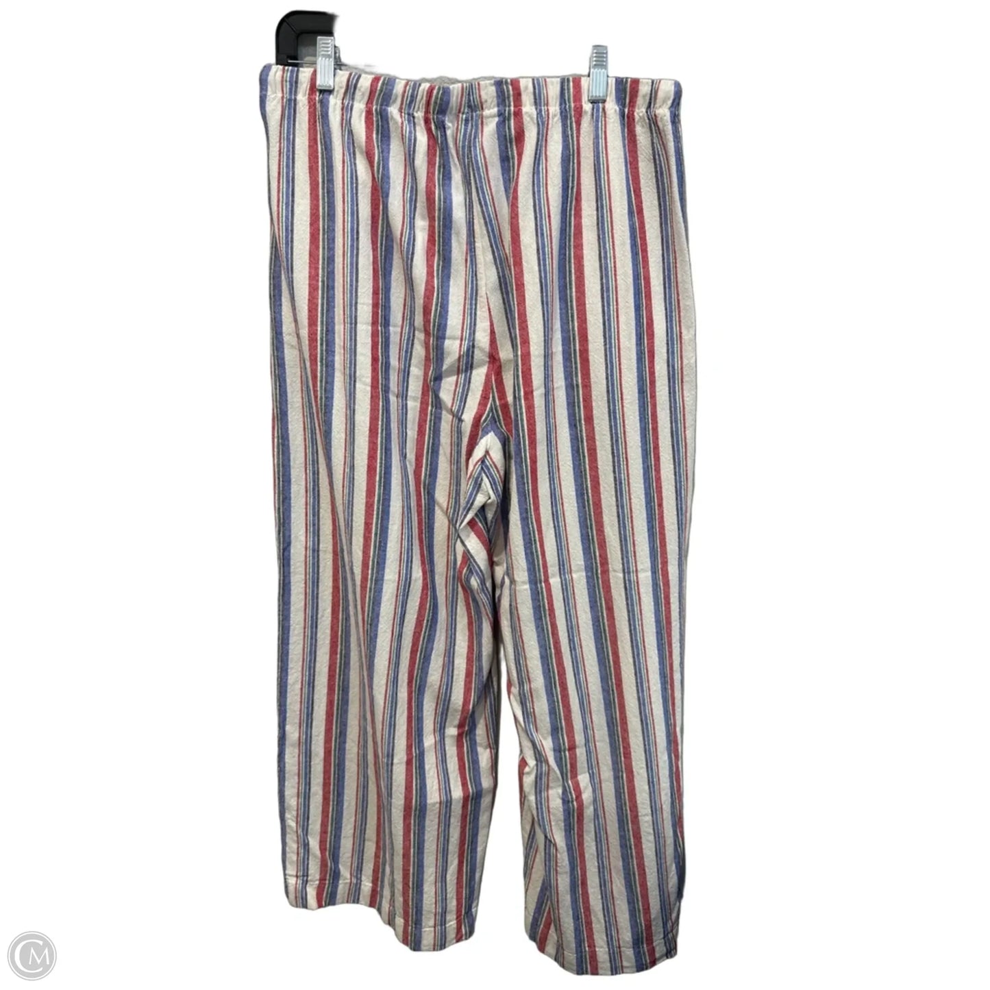 Pants Linen By Old Navy In Striped Pattern, Size: 12