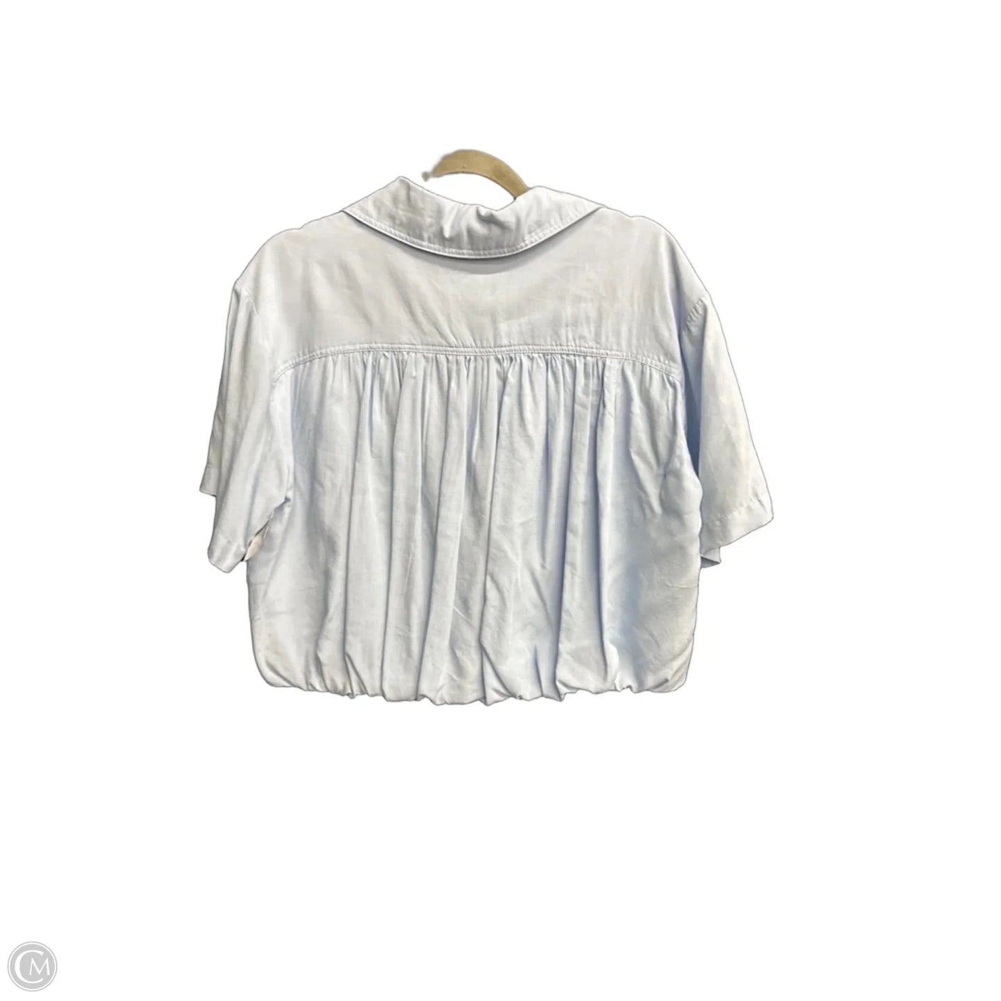Top Short Sleeve By Clothes Mentor In Blue, Size: M