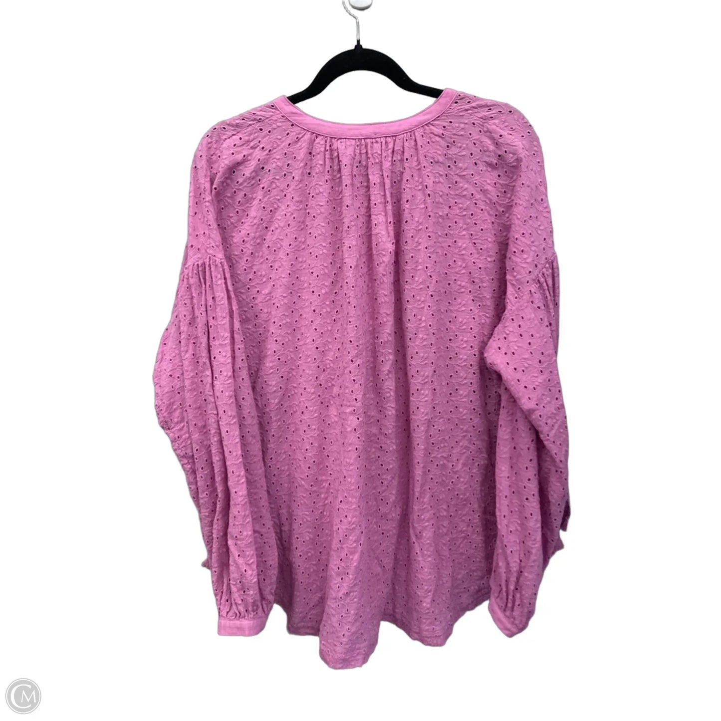 Top Long Sleeve By Free People In Purple, Size: M