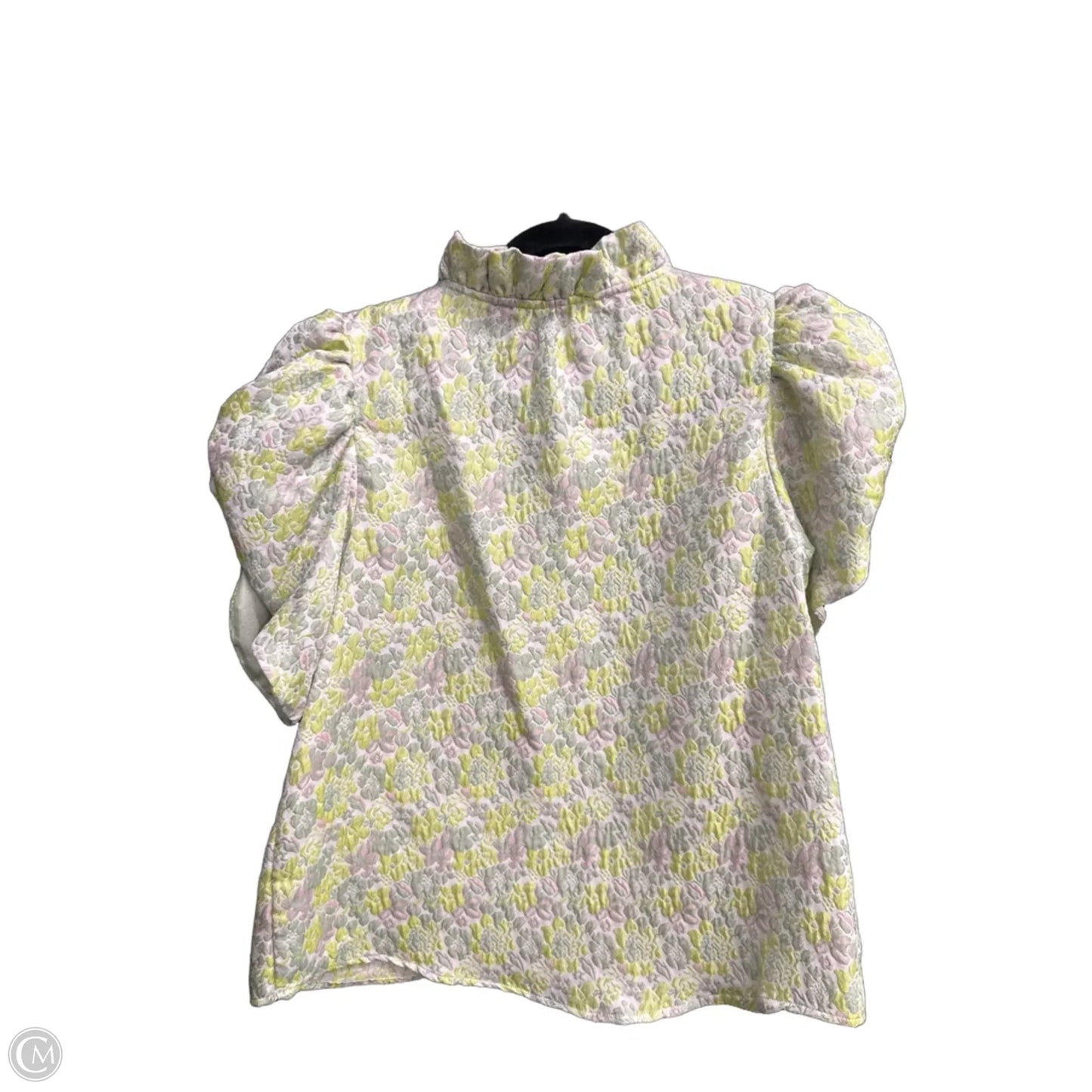 Top Short Sleeve By Thml In Floral Print, Size: M