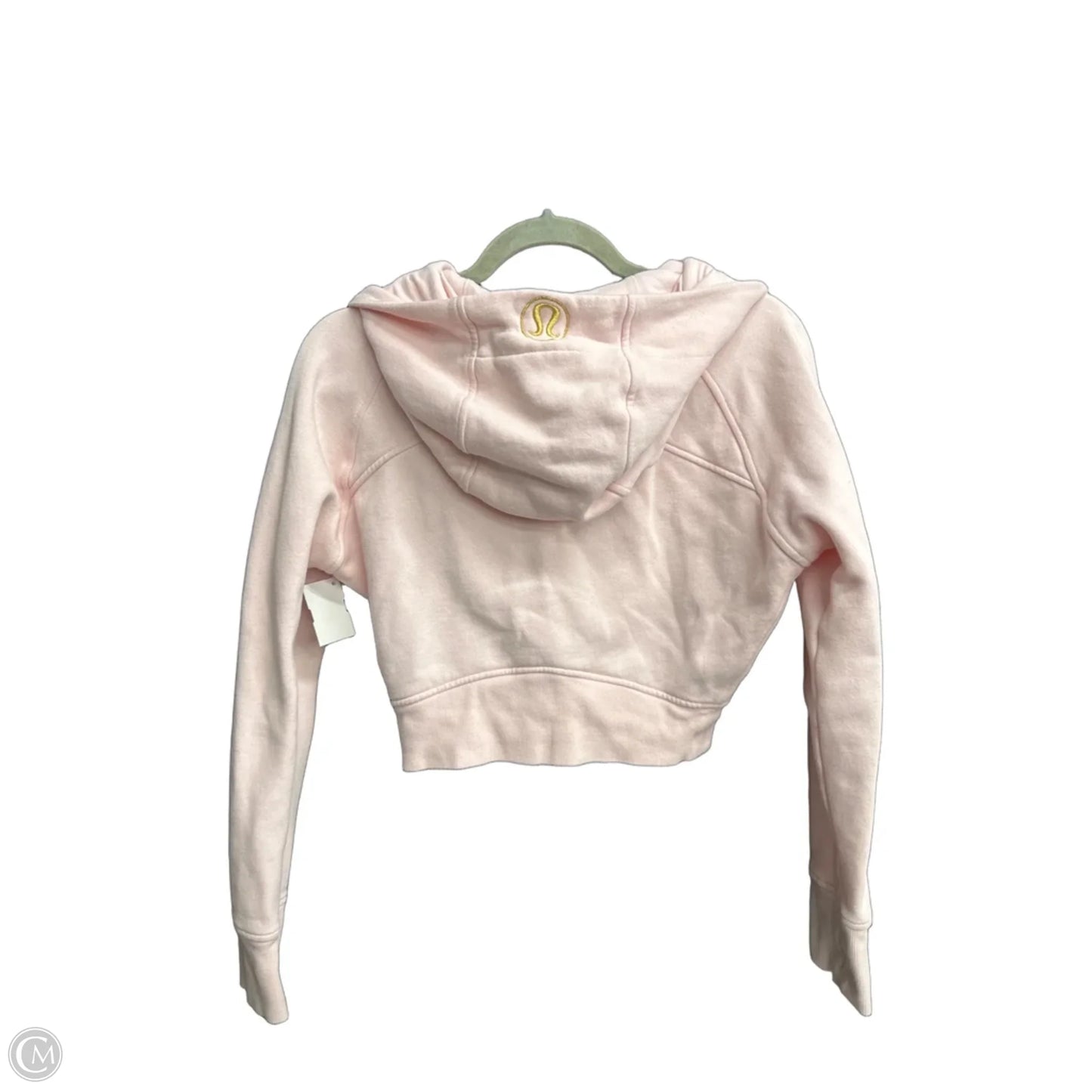 Athletic Jacket By Lululemon In Pink, Size: Xs
