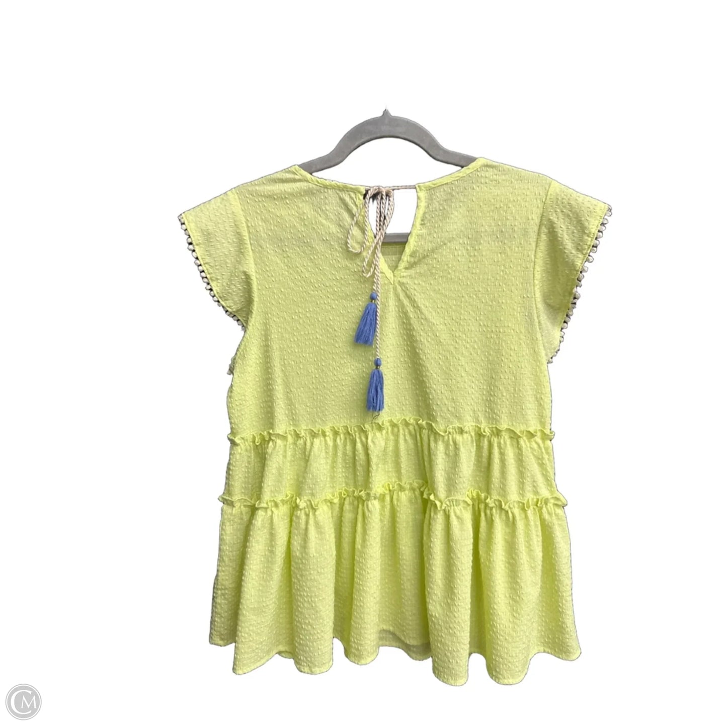 Top Sleeveless By Thml In Yellow, Size: S