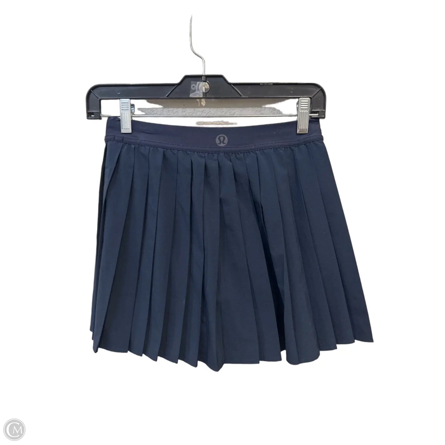 Athletic Skirt By Lululemon In Navy, Size: 4