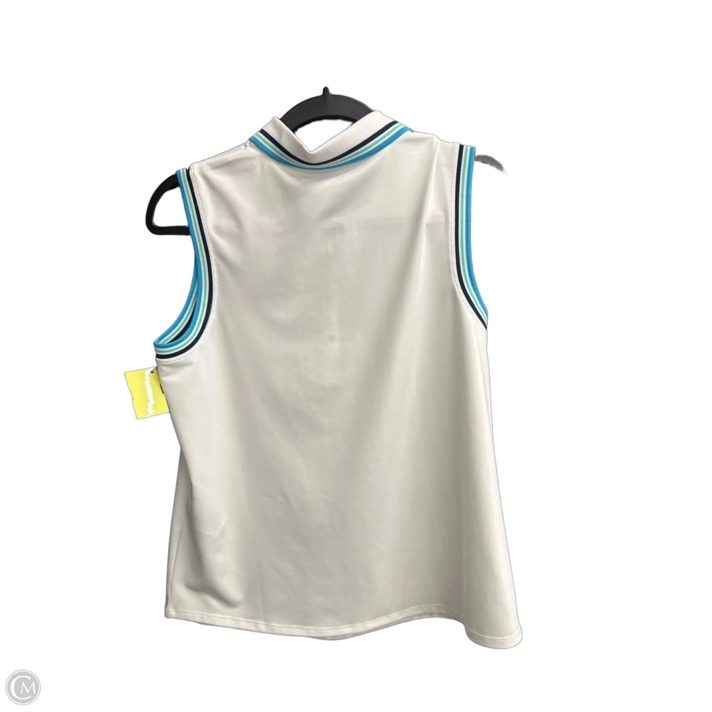 Athletic Tank Top By Chicos In White, Size: M