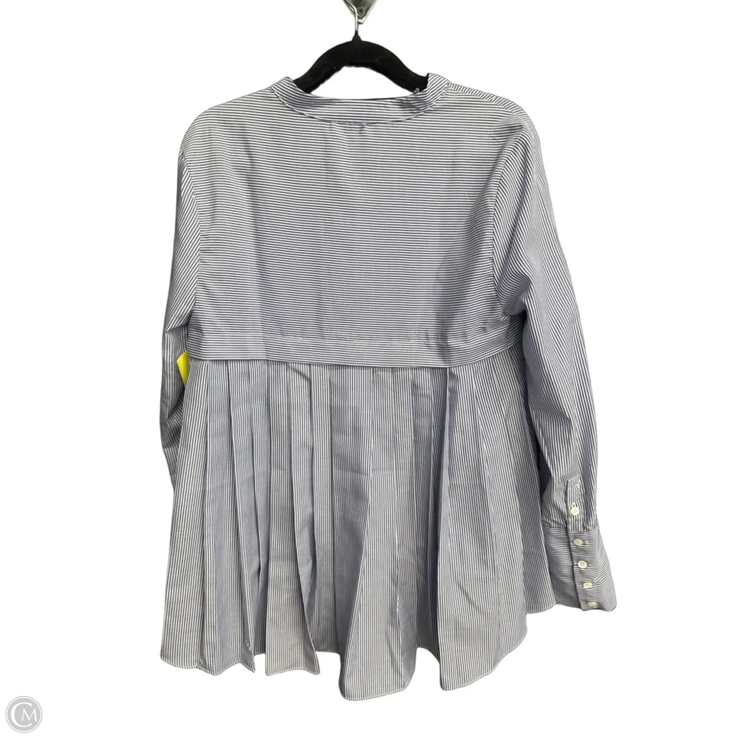 Tunic Long Sleeve By Pomander Place In Striped Pattern, Size: S
