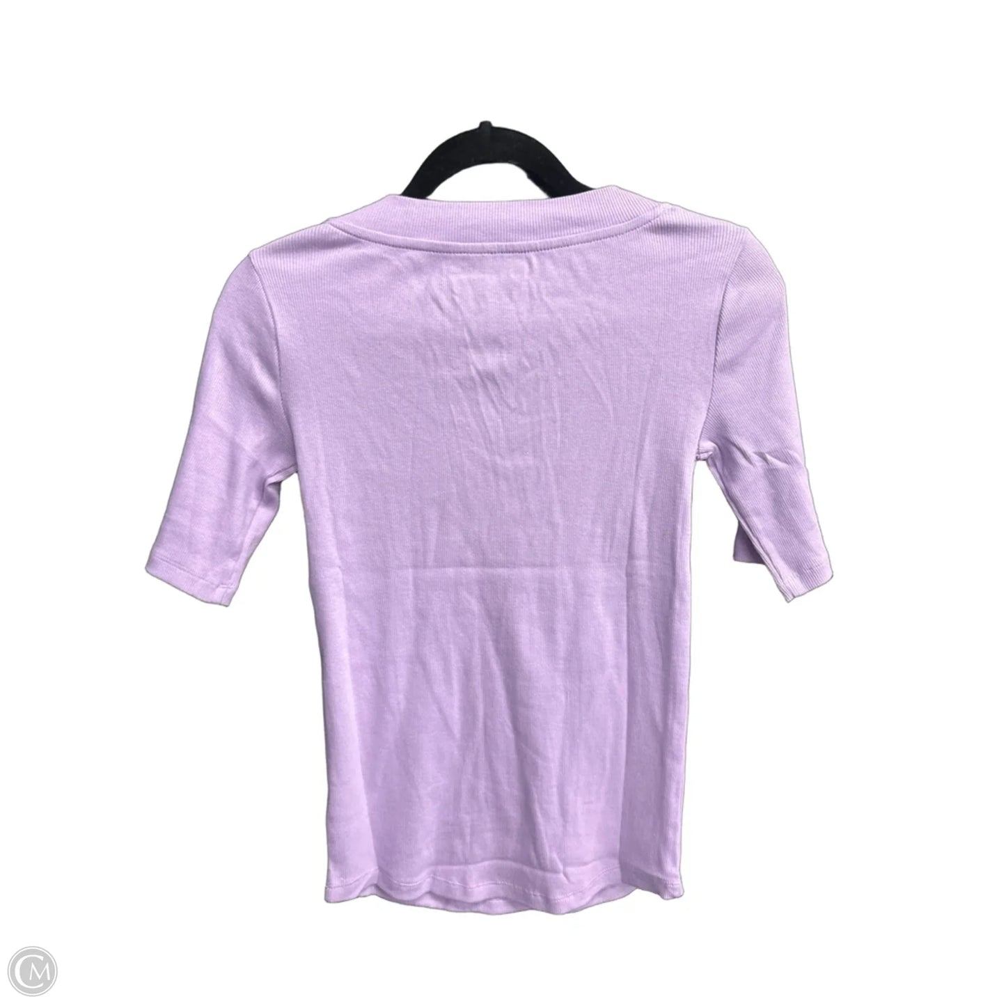 Top Short Sleeve By Talbots In Purple, Size: Xs