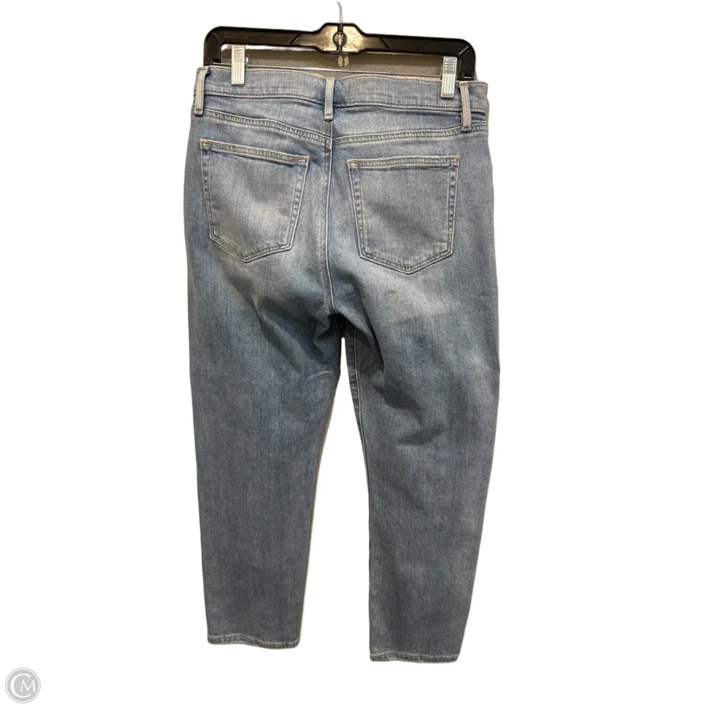 Jeans Straight By Loft In Blue Denim, Size: 6