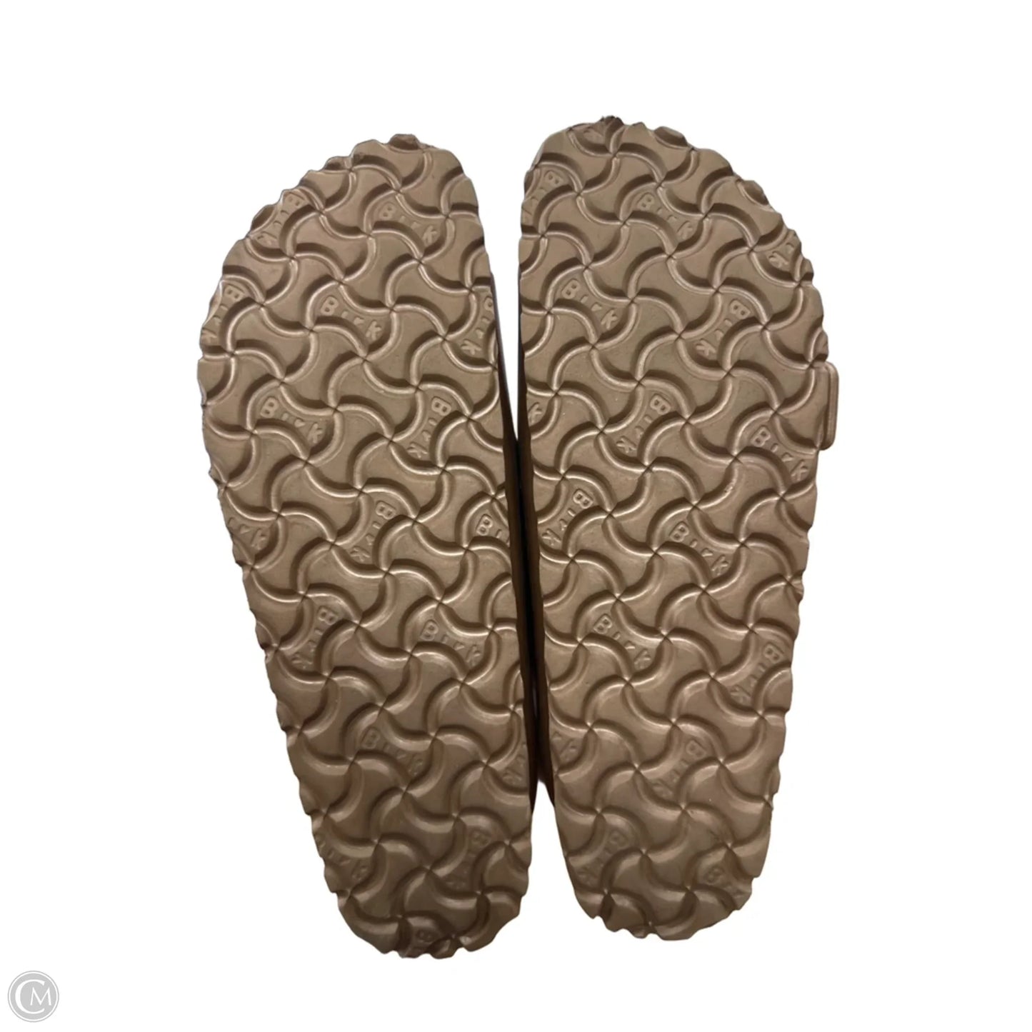 Sandals Flats By Birkenstock In Bronze, Size: 7