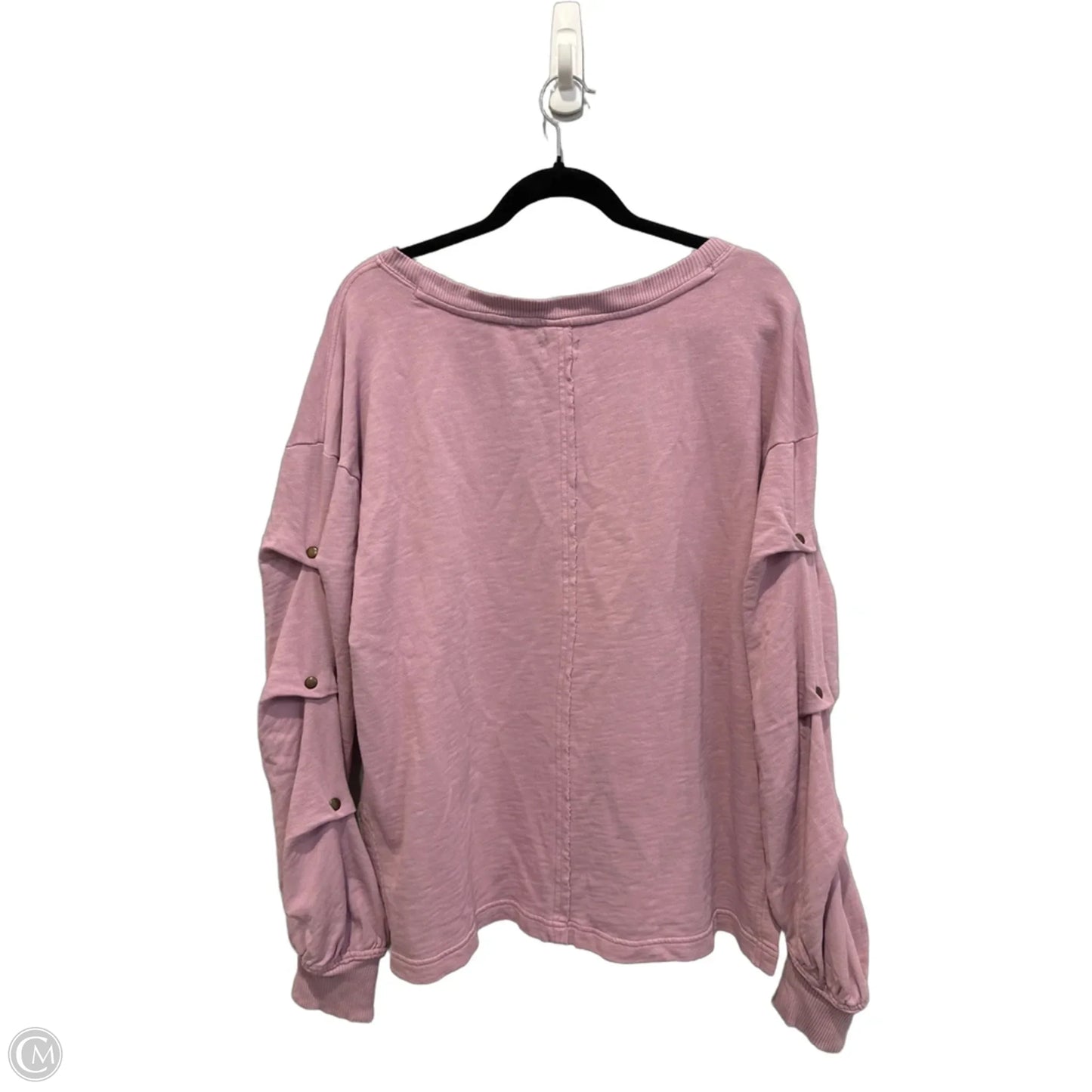 Top Long Sleeve By Pilcro In Purple, Size: S