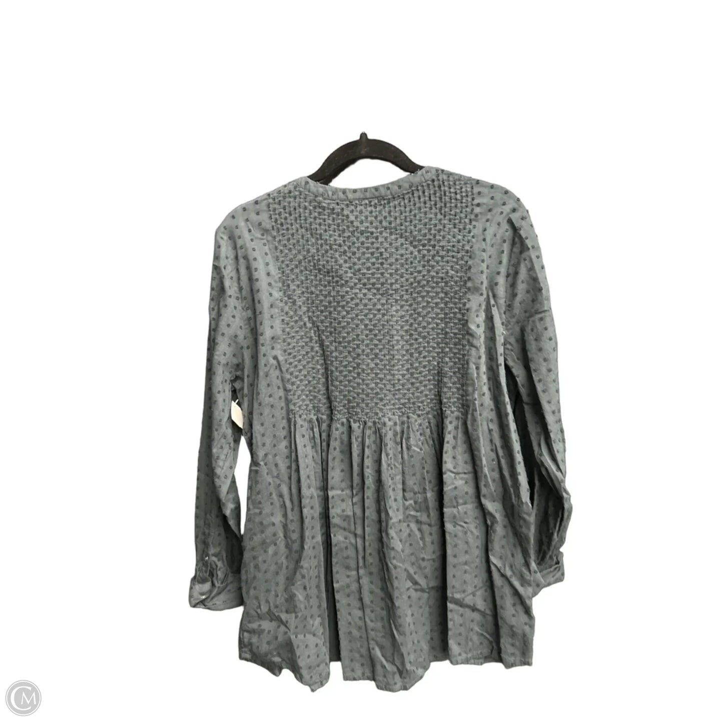 Top Long Sleeve By J. Jill In Green, Size: L