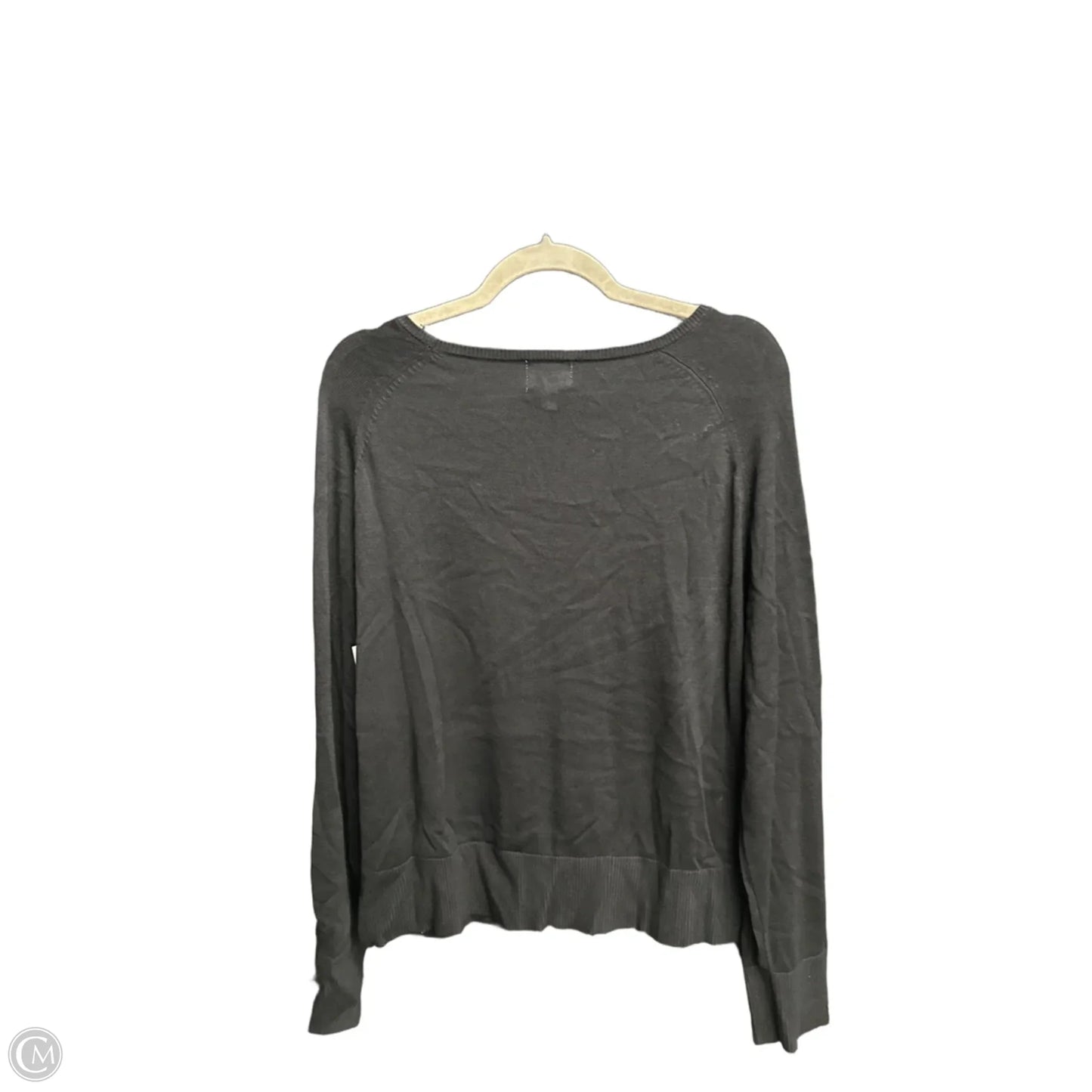 Top Long Sleeve By H&m In Black, Size: M