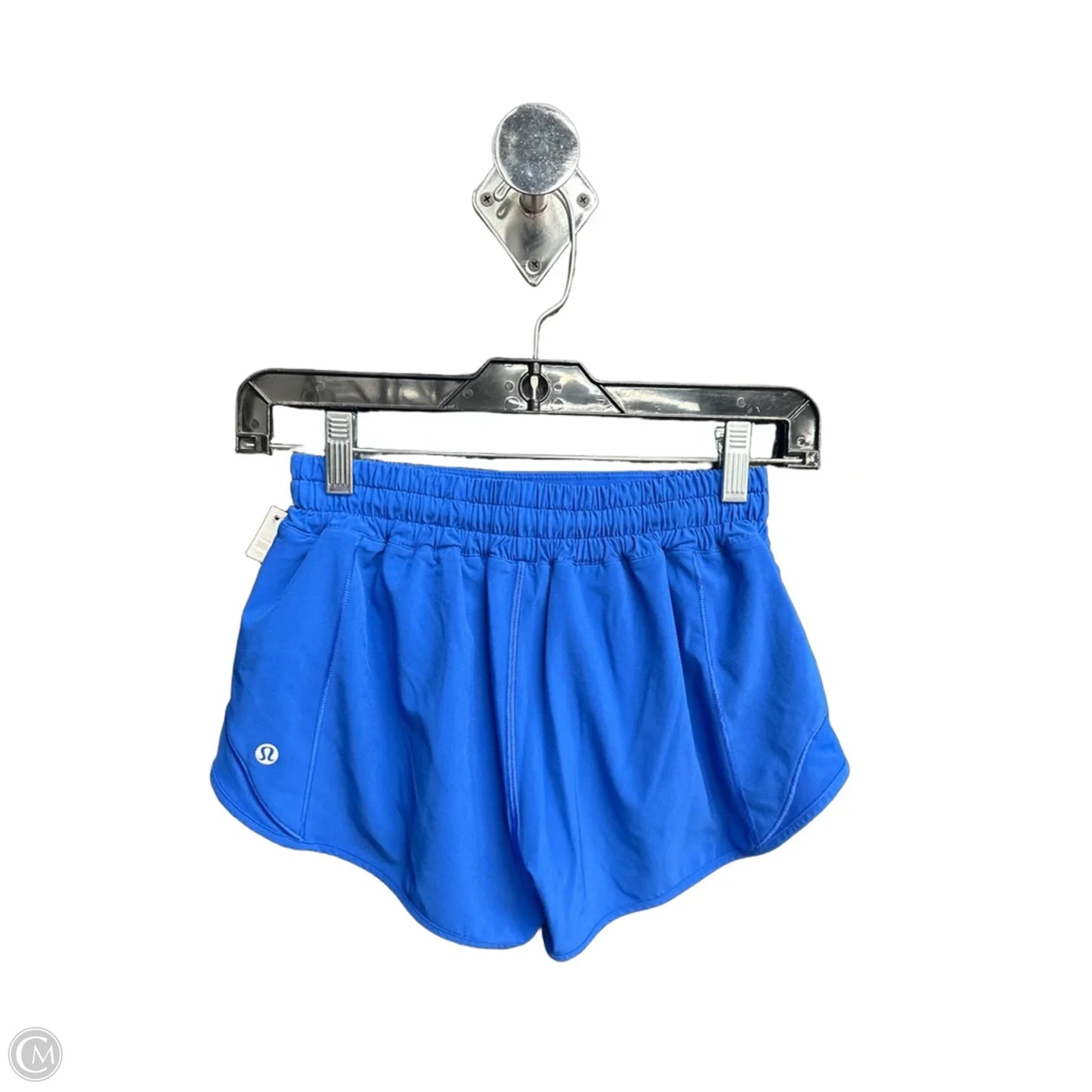 Athletic Shorts By Lululemon In Blue, Size: 4