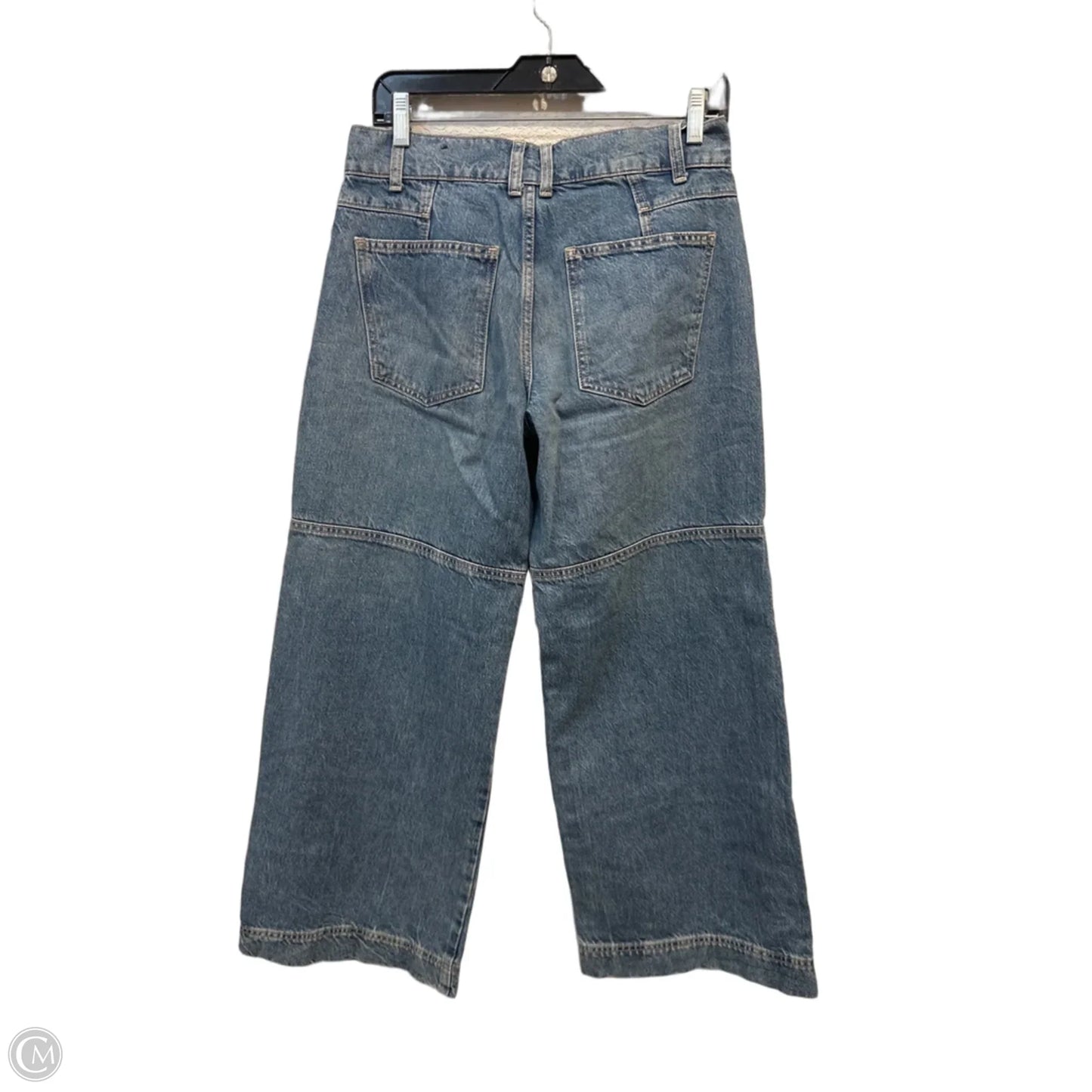 Jeans Wide Leg By We The Free In Blue Denim, Size: 4