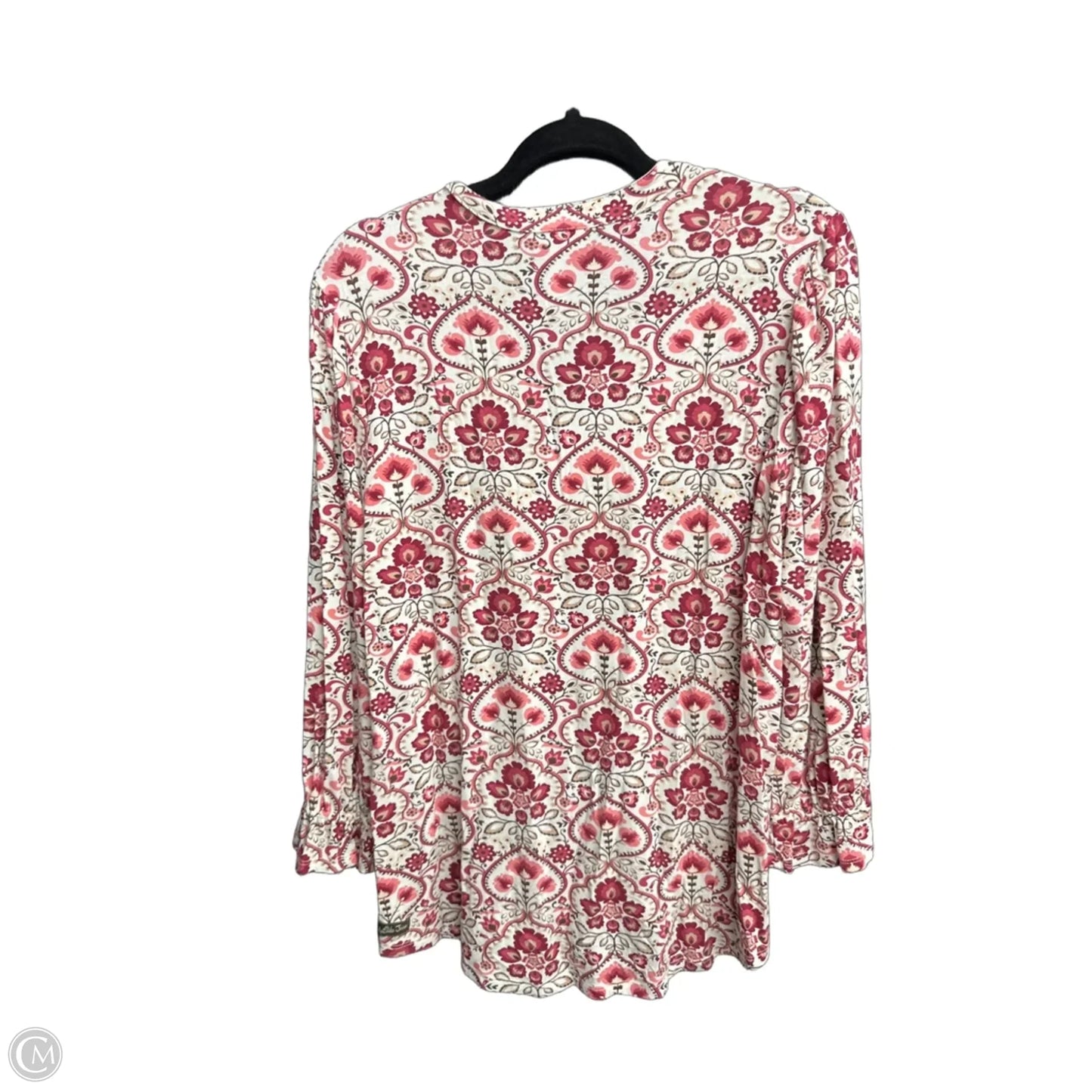 Top Long Sleeve By Matilda Jane In Floral Print, Size: M