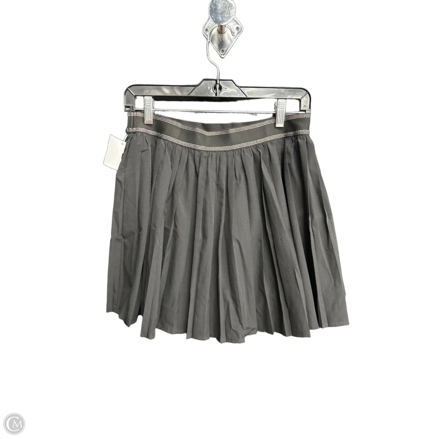 Skirt Mini & Short By Clothes Mentor In Black & Gold, Size: M