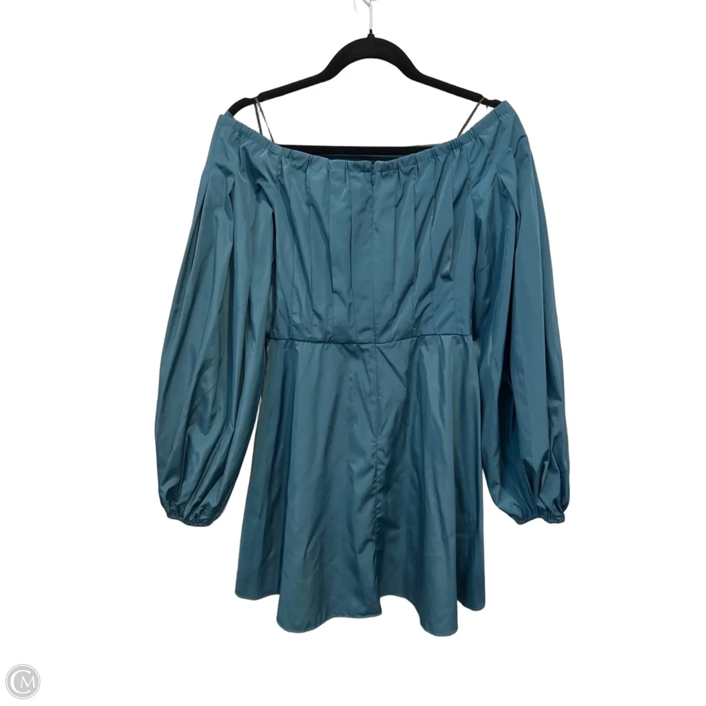 Dress Casual Midi By Trina By Trina Turk In Teal, Size: M