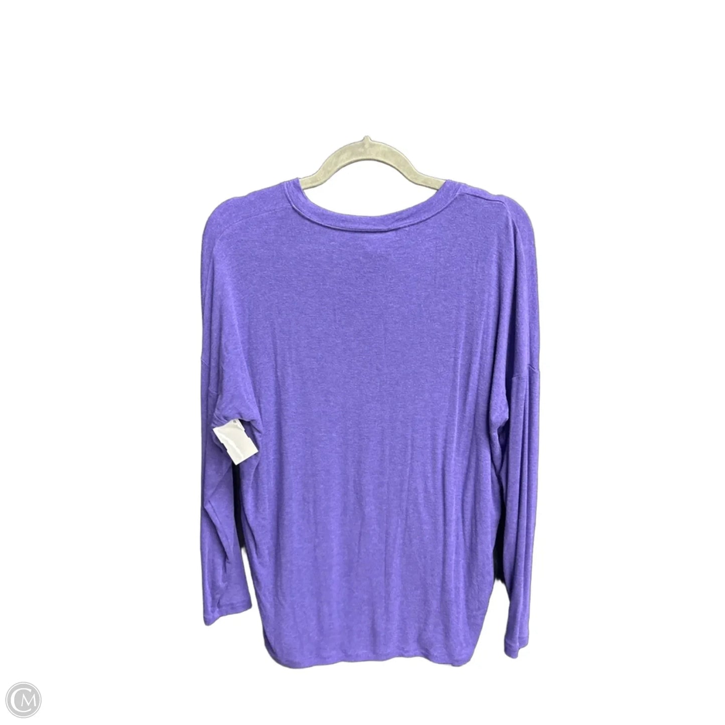 Top Long Sleeve By Cabi In Purple, Size: Xs