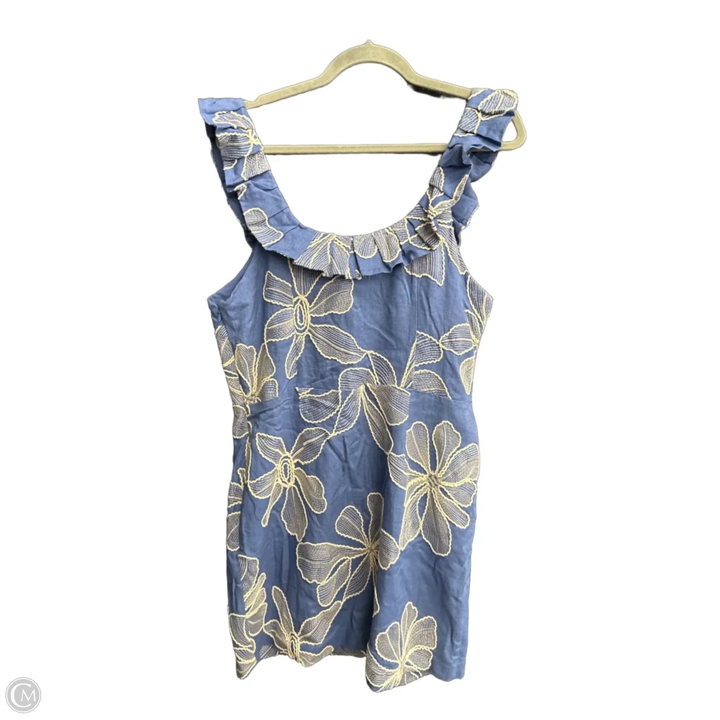 Dress Casual Midi By Loft In Floral Print, Size: Xl