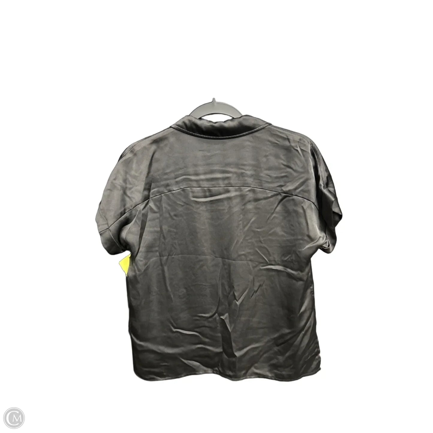 Blouse Short Sleeve By Rachel Zoe In Black, Size: Sp