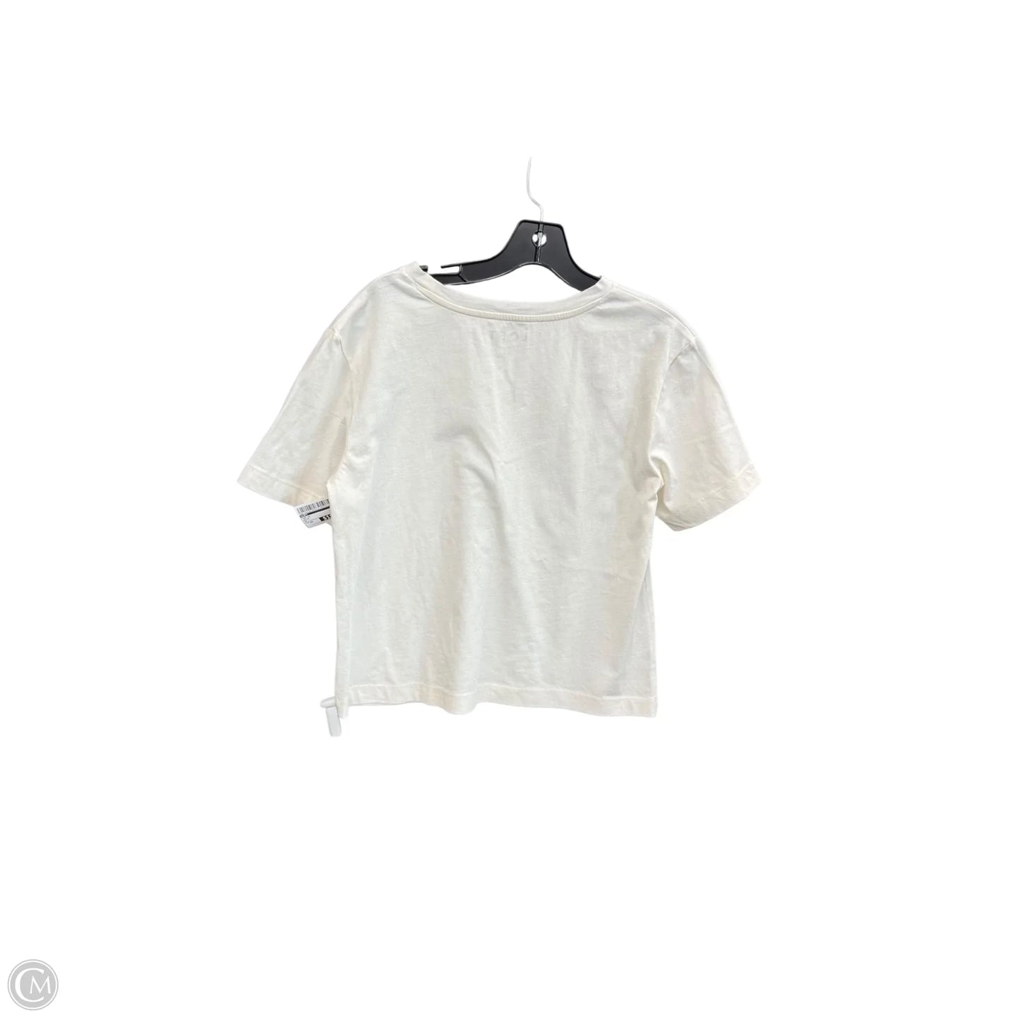 Top Short Sleeve By Loft In Beige, Size: Xs