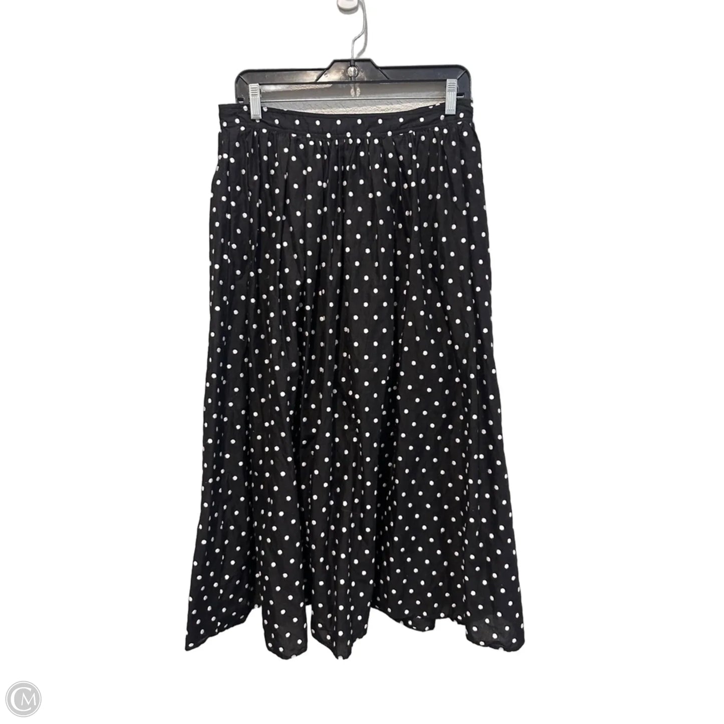 Skirt Maxi By Cece In Black & White, Size: 10