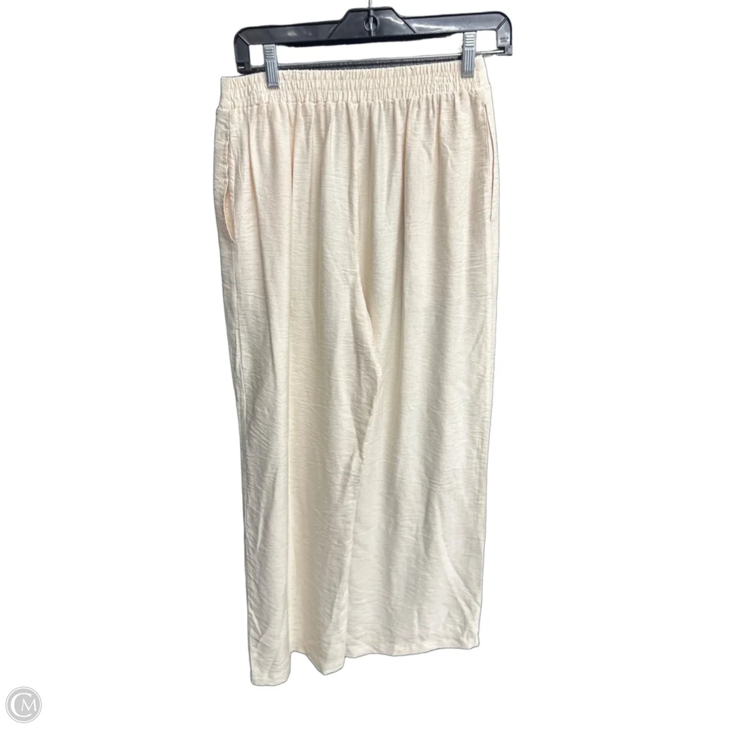 Pants Linen By Paper Crane In Cream, Size: M