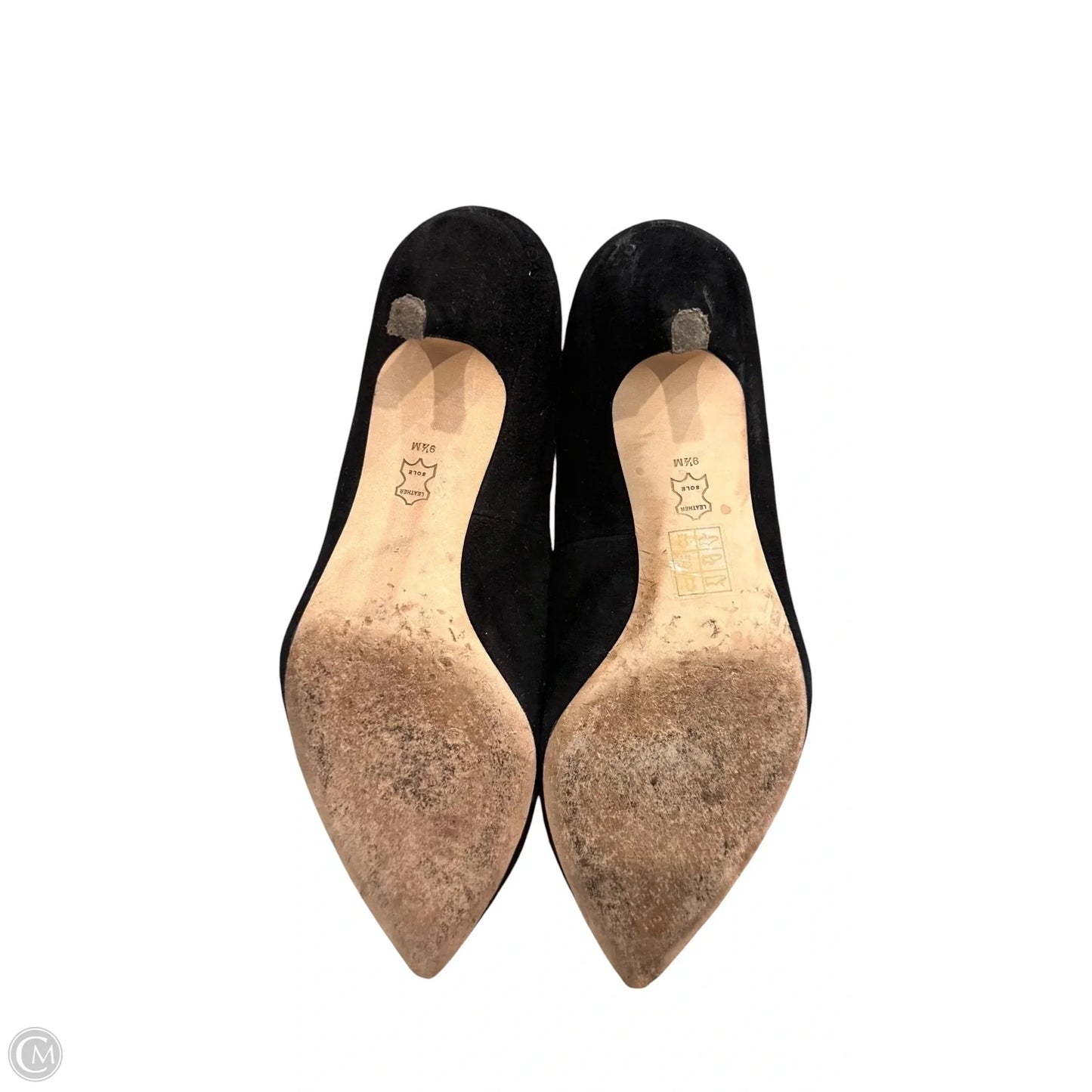 Shoes Designer By Tory Burch In Black & Silver, Size: 9.5