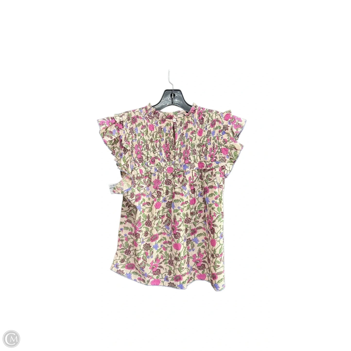 Top Sleeveless By Cleobella In Floral Print, Size: M
