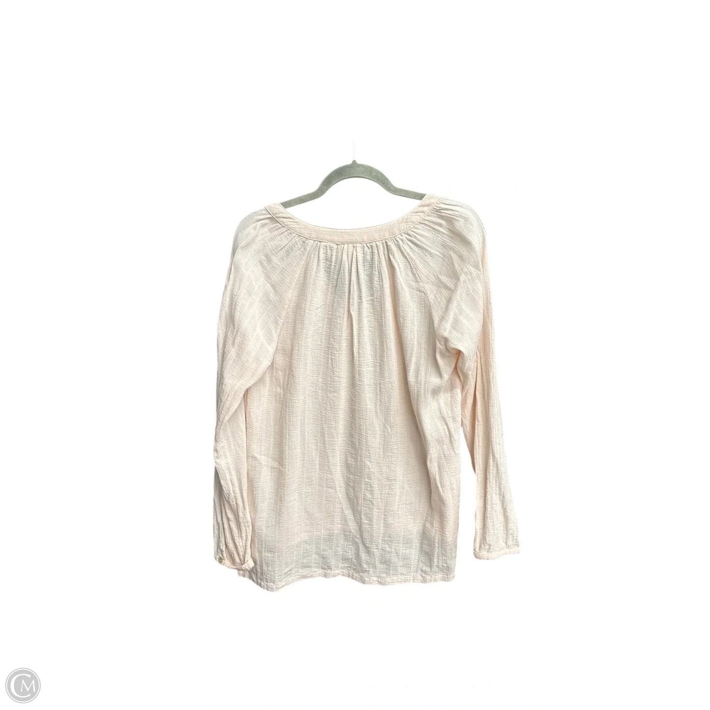 Top Long Sleeve By Cynthia Rowley In Pink, Size: L