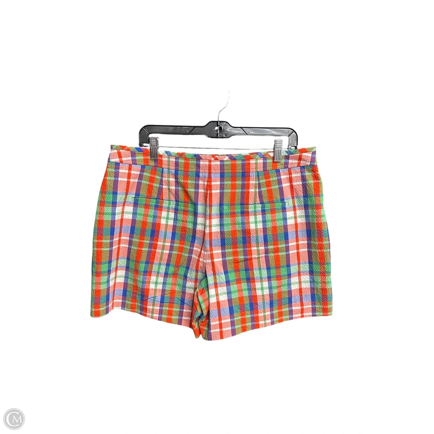 Shorts Designer By Kate Spade In Checkered Pattern, Size: 16