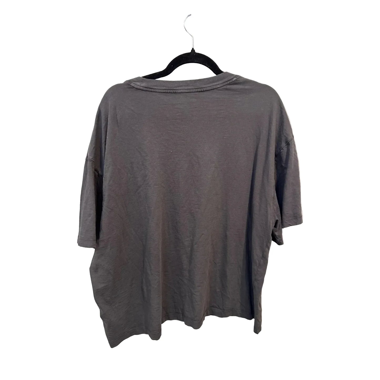 Top Short Sleeve By Aerie In Black, Size: Xl