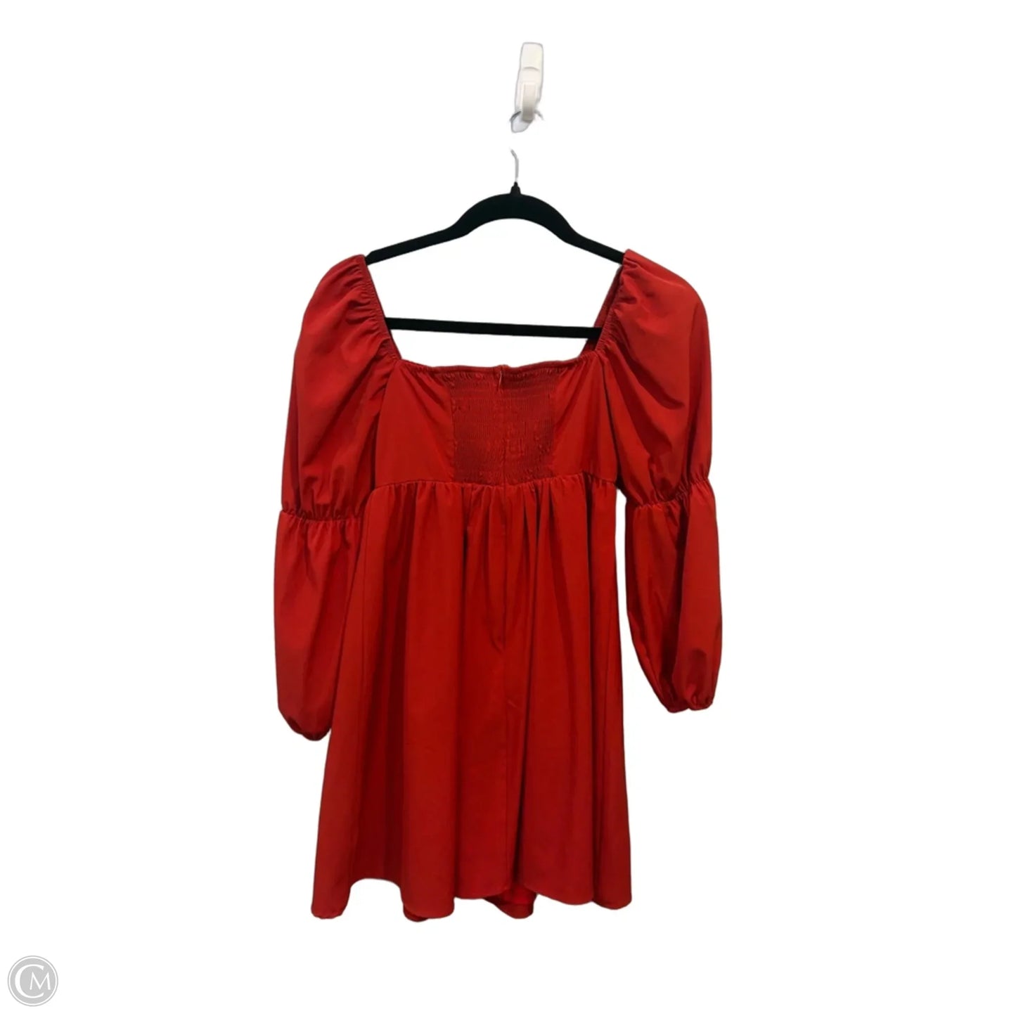 Dress Casual Short By Exlura In Red, Size: Xs