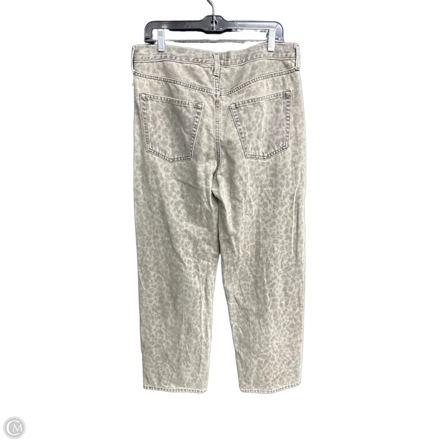 Jeans Wide Leg By Universal Thread In Animal Print, Size: 8