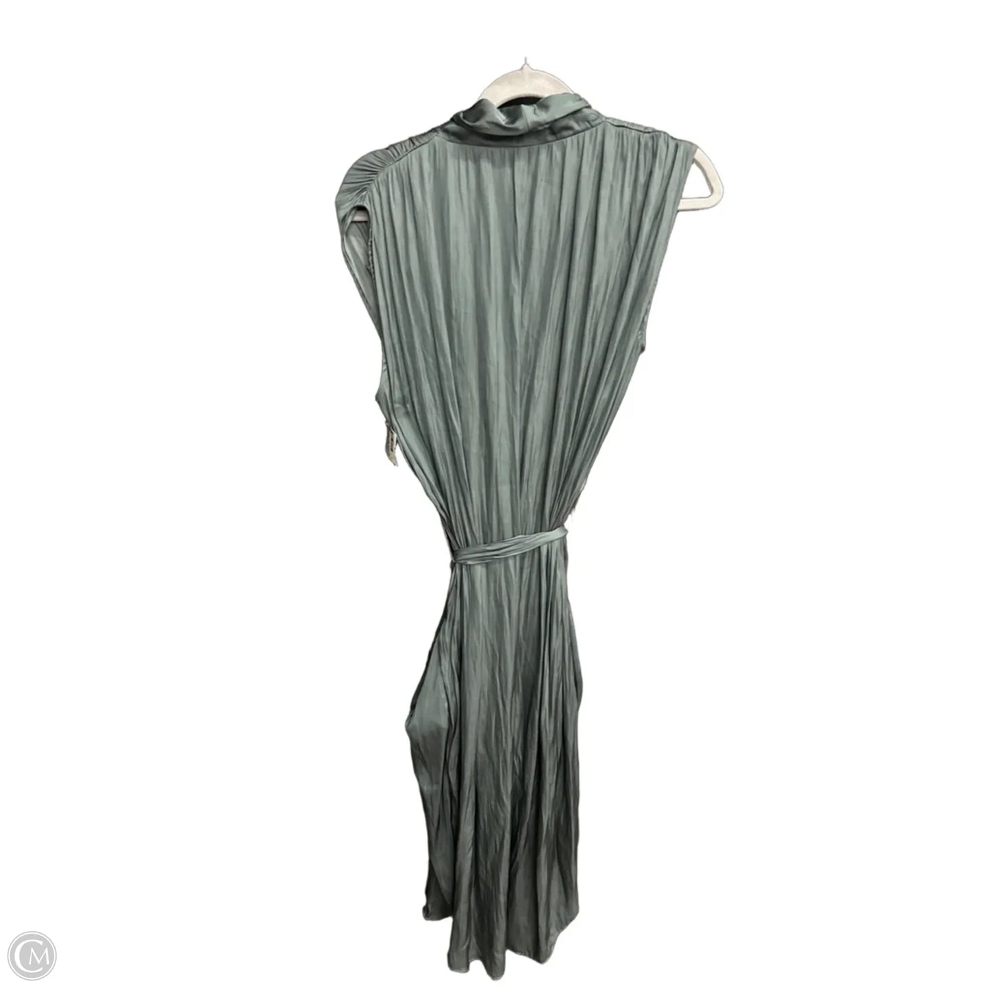 Dress Casual Maxi By Halston Heritage In Green, Size: L