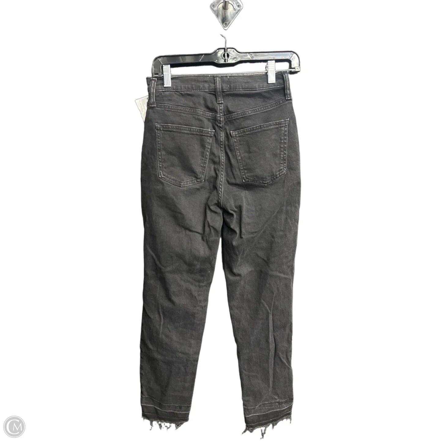 Jeans Straight By Universal Thread In Black Denim, Size: 2