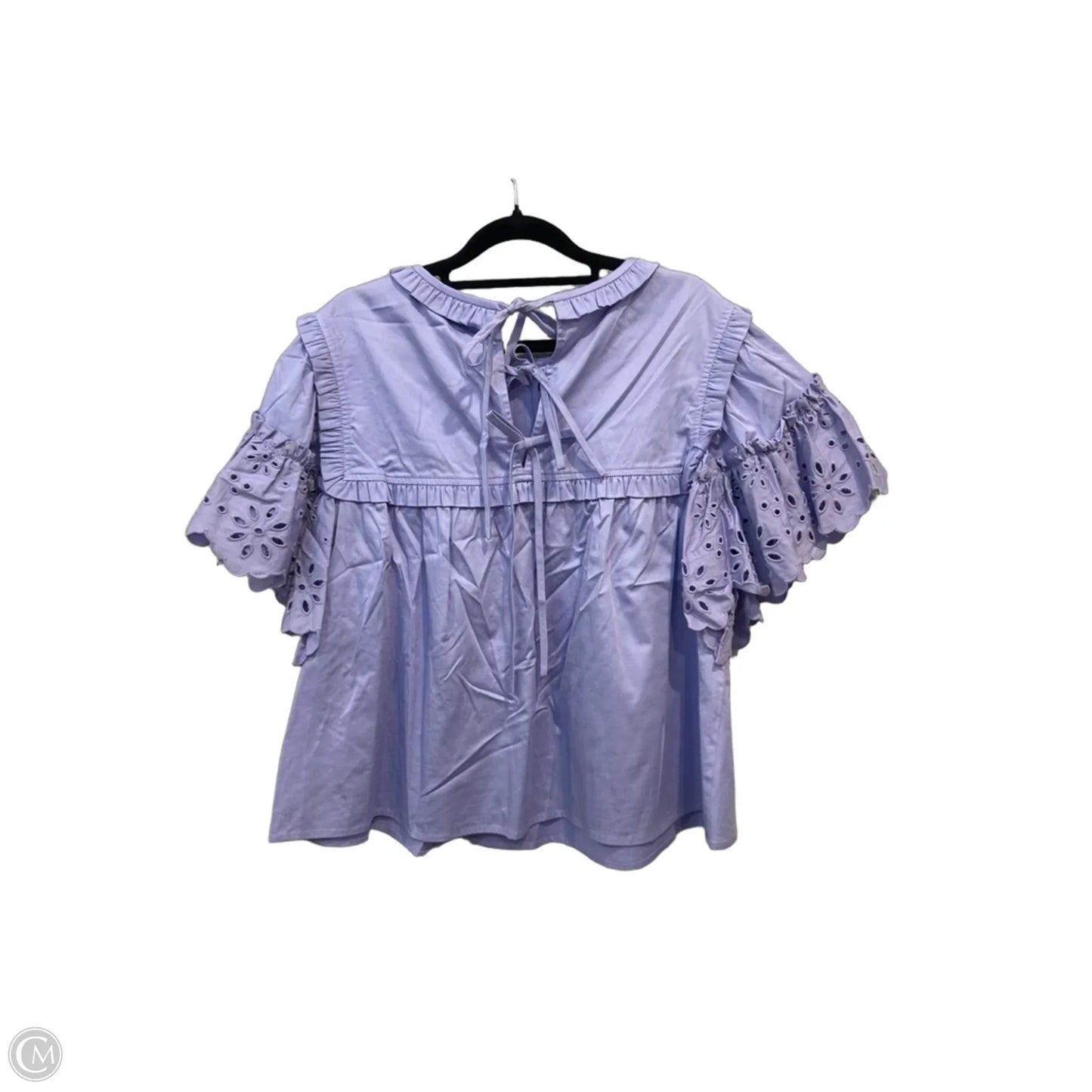 Top Short Sleeve By Crosby In Blue, Size: M
