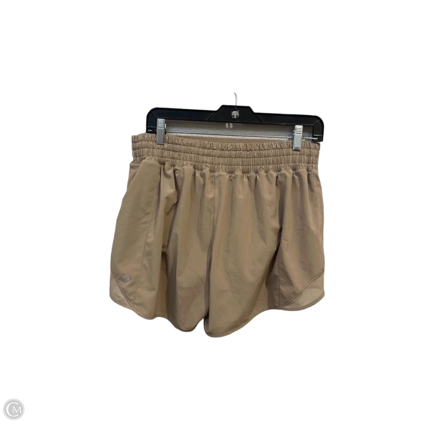 Athletic Shorts By Lululemon In Tan, Size: L