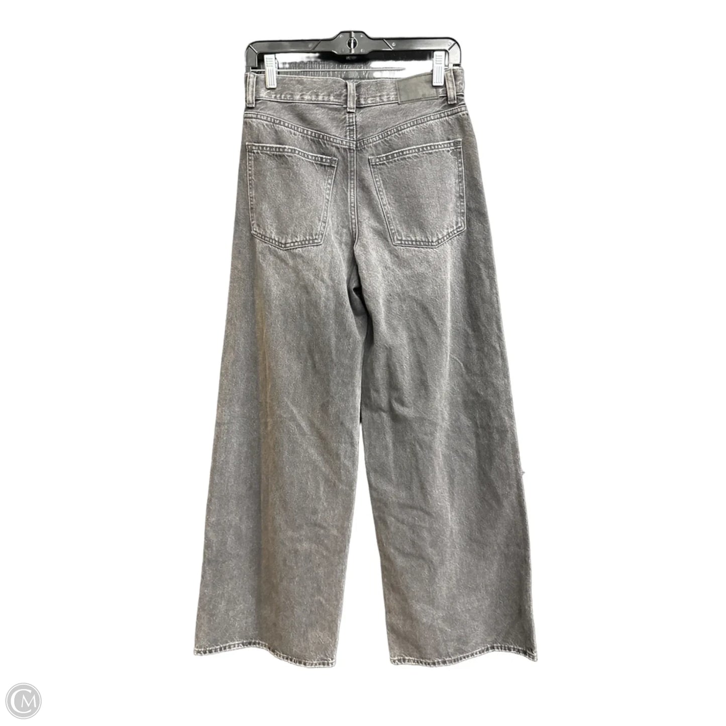 Jeans Wide Leg By Madewell In Black Denim, Size: 2