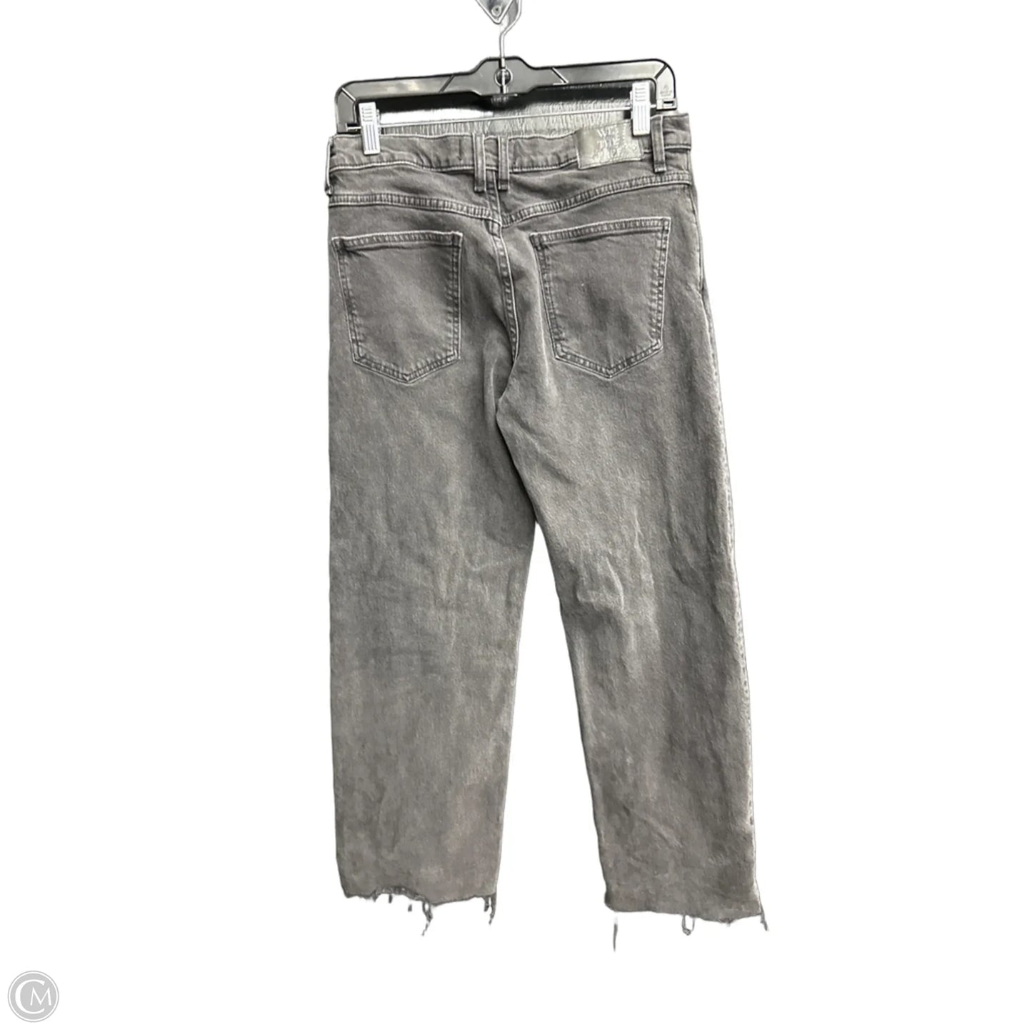 Jeans Wide Leg By We The Free In Black Denim, Size: 6