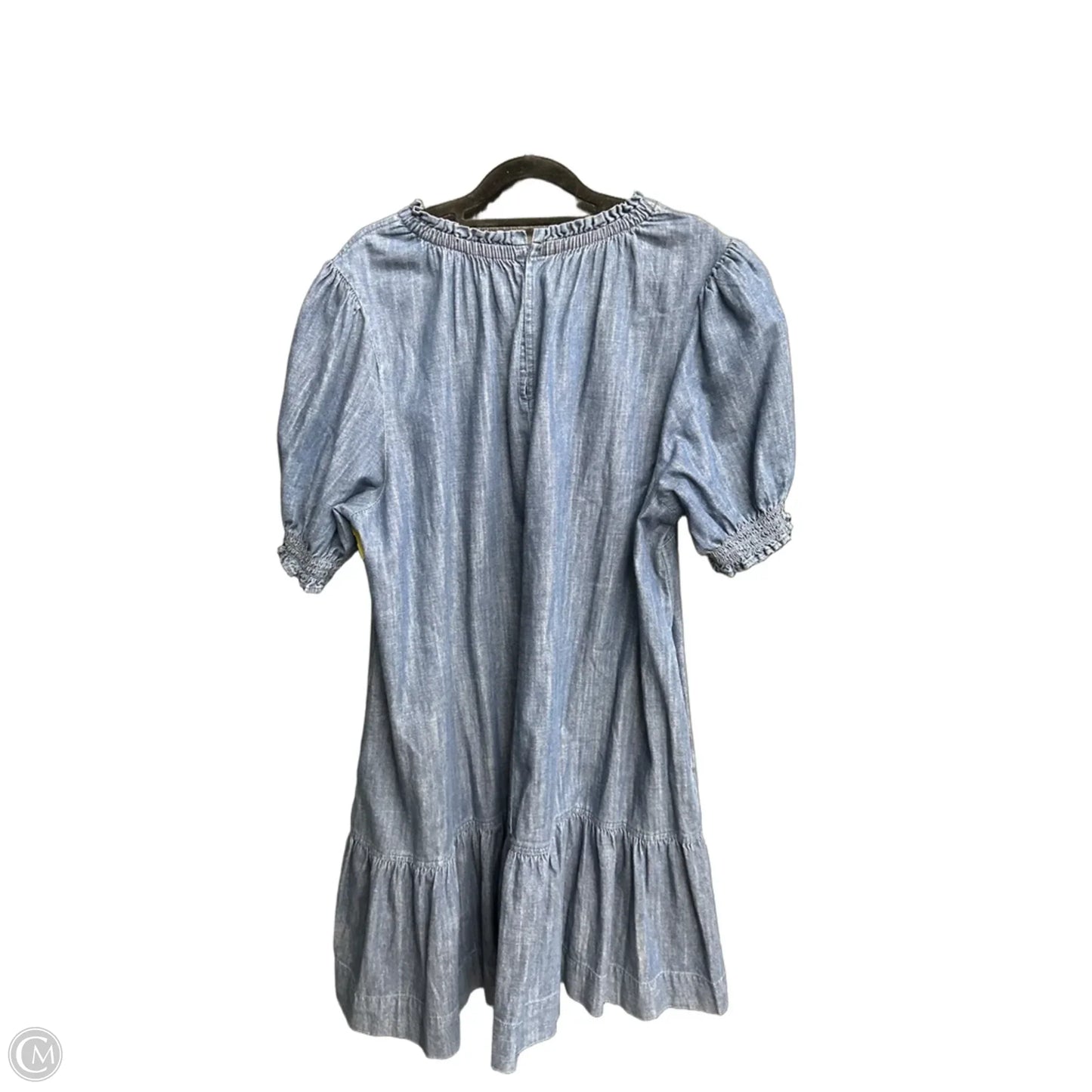 Dress Casual Midi By Free Assembly In Blue Denim, Size: Xl