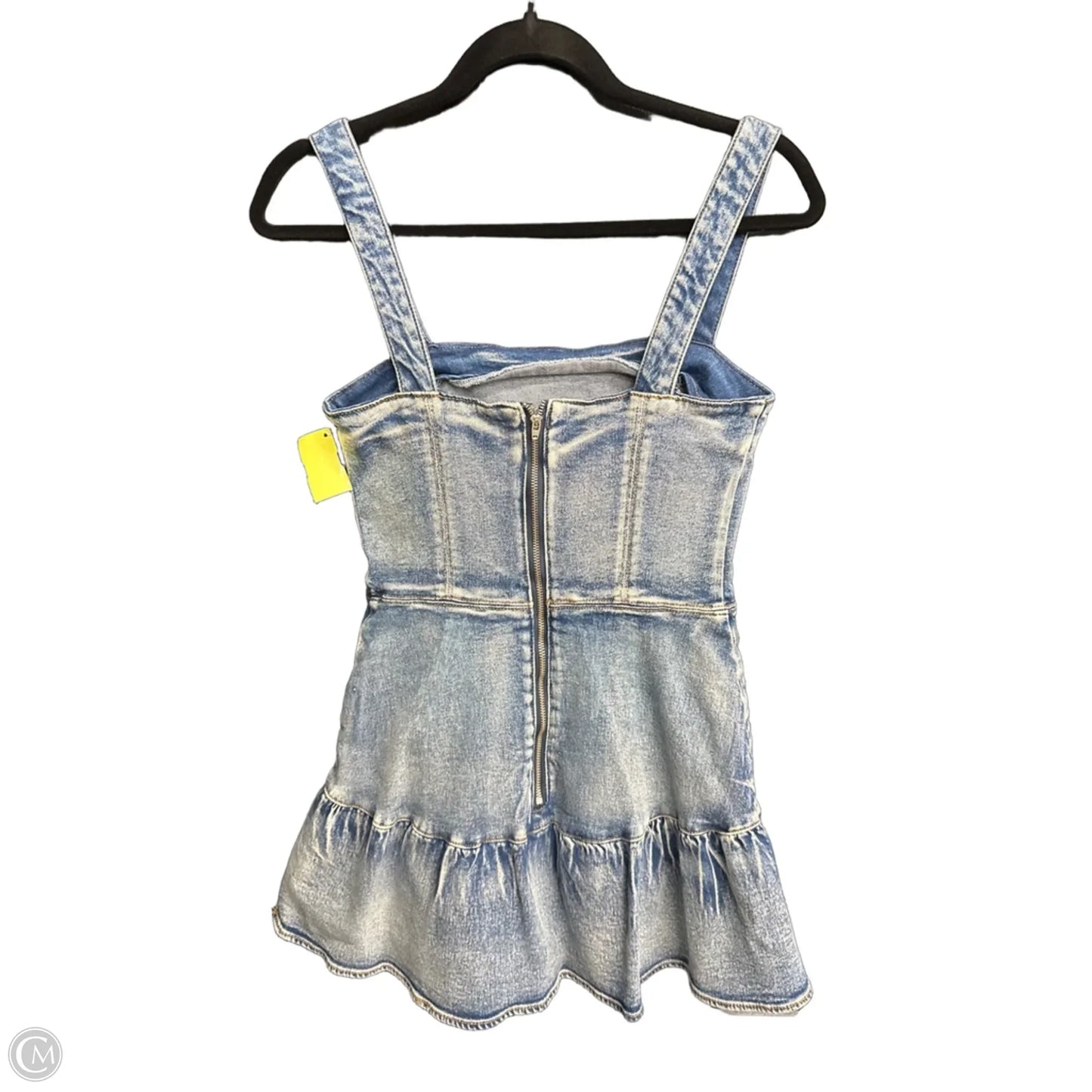 Dress Casual Short By Amanda Uprichard In Blue Denim, Size: S