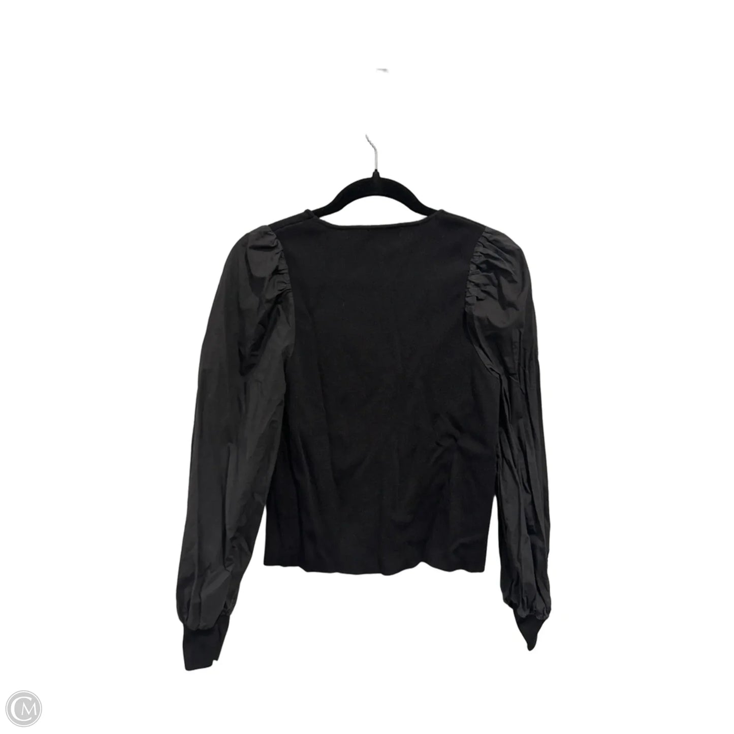 Top Long Sleeve By English Factory In Black, Size: S