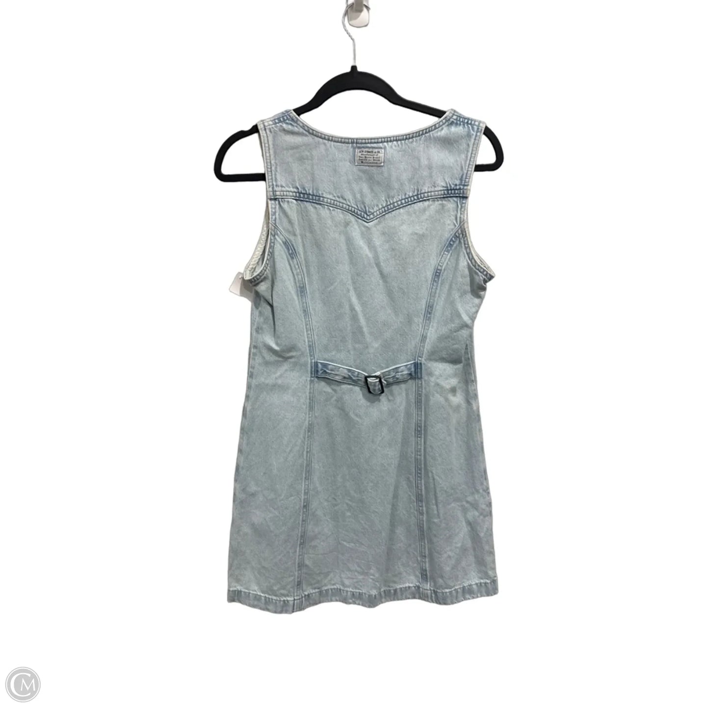 Dress Casual Short By Levis In Blue Denim, Size: M